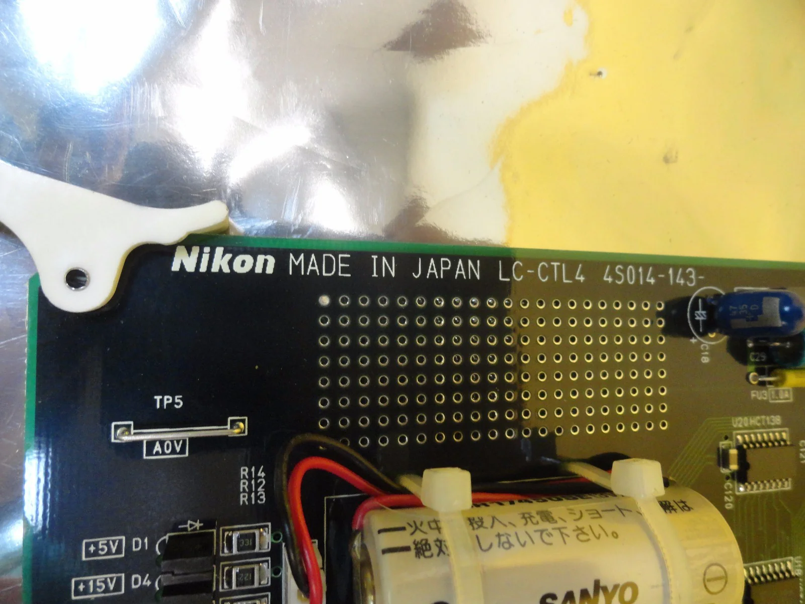 Nikon 4S014-143 Control Board PCB LC-CTL4 NSR-S204B Step-and-Repeat Used Working - Image 9