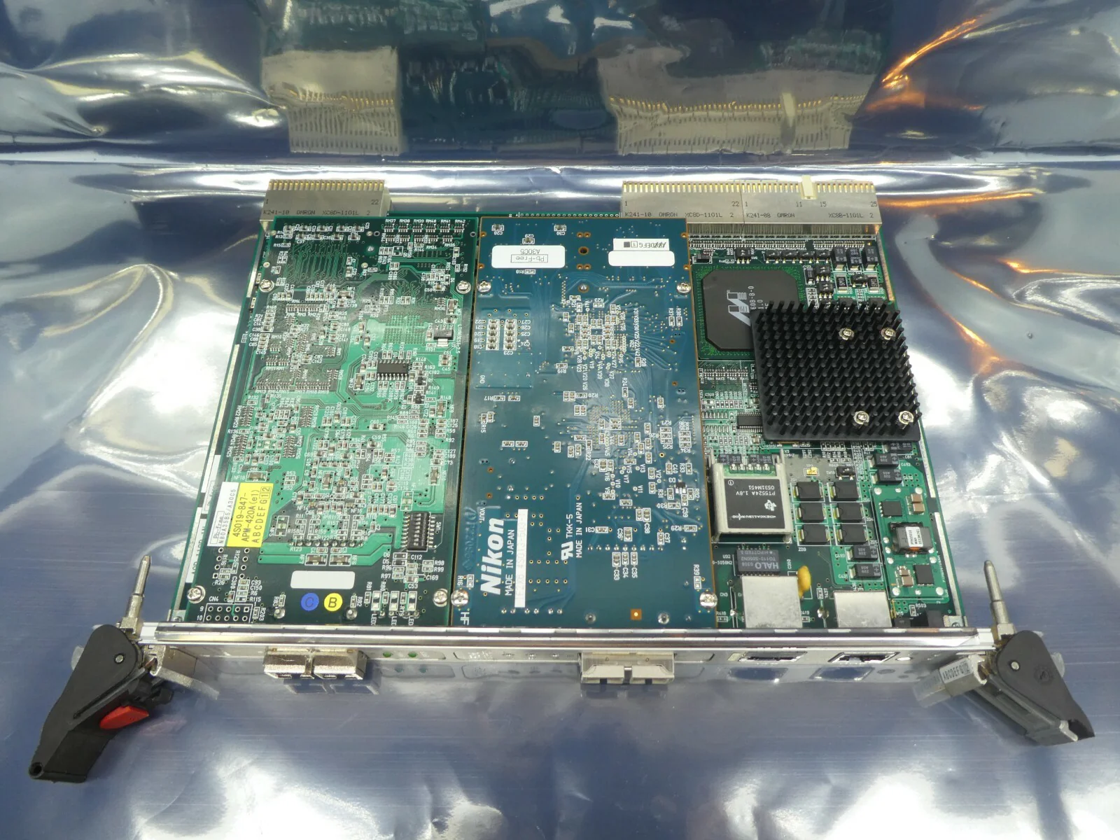 Nikon 4S015-339 ALGFP PCB Card ACP-112B-1N NSR FX-601F Broken Tab Working Spare - Image 5