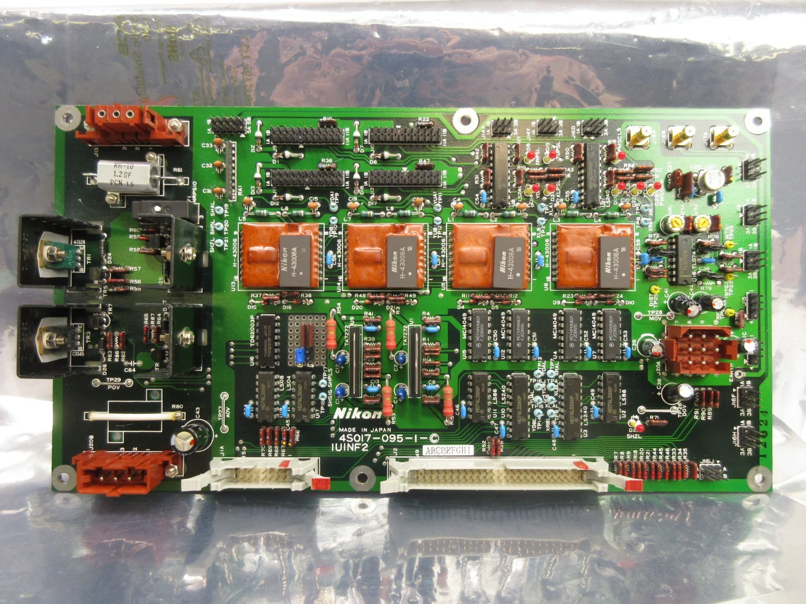 Nikon 4S017-095-1-Ⓒ Processor Board PCB IUINF2 4S017-095-1-C NSR-1755G7A Used - Image 2