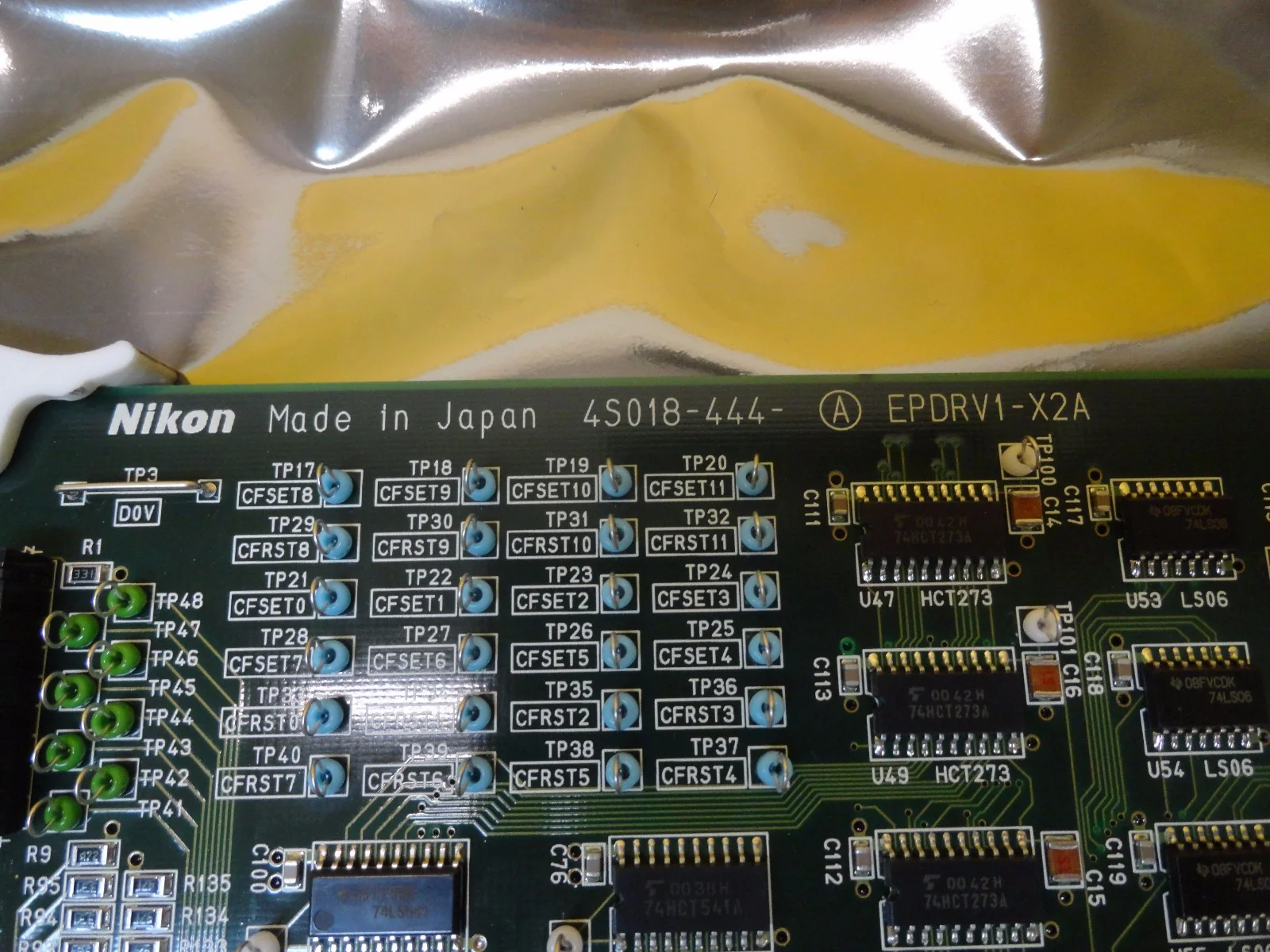 Nikon 4S018-444-Ⓐ Drive Control Card PCB EPDRV1-X2A NSR Series System Working - Image 4