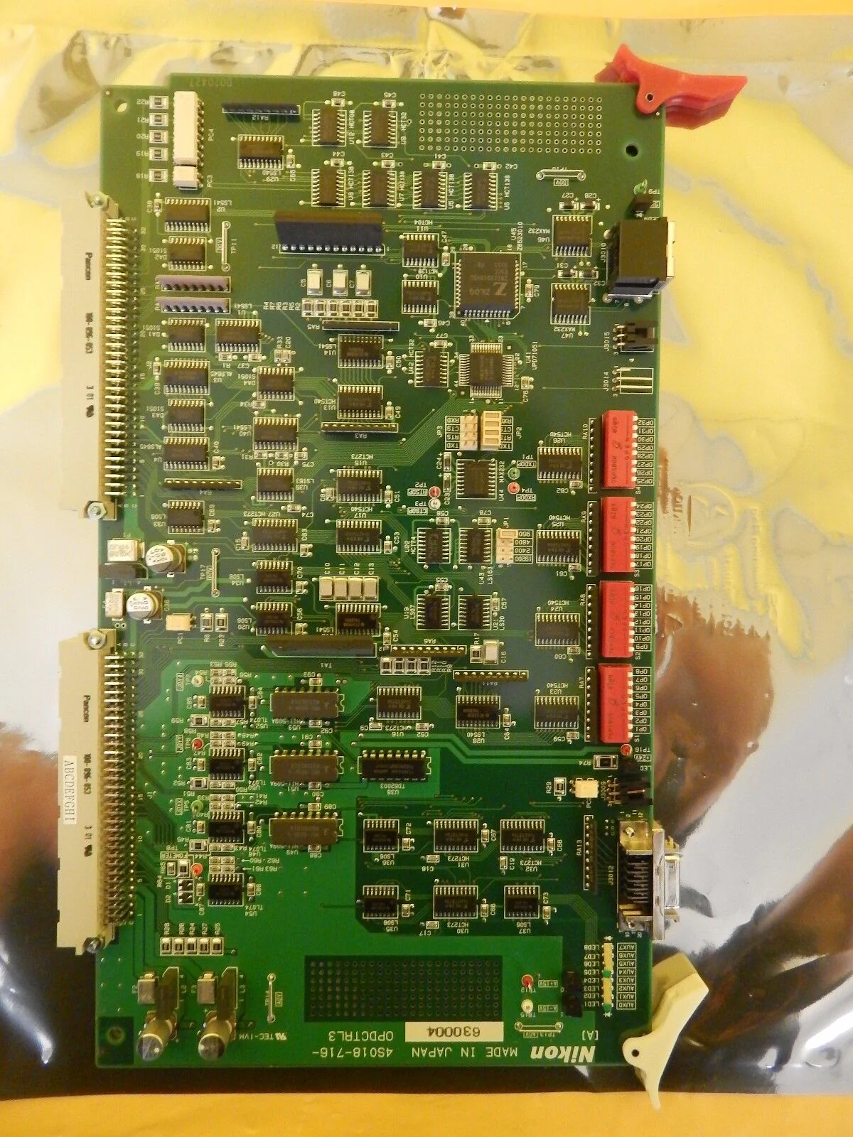 Nikon Precision 4S018-716 Relay Control Board PCB OPDCTRL3 NSR 300mm Working - Image 3