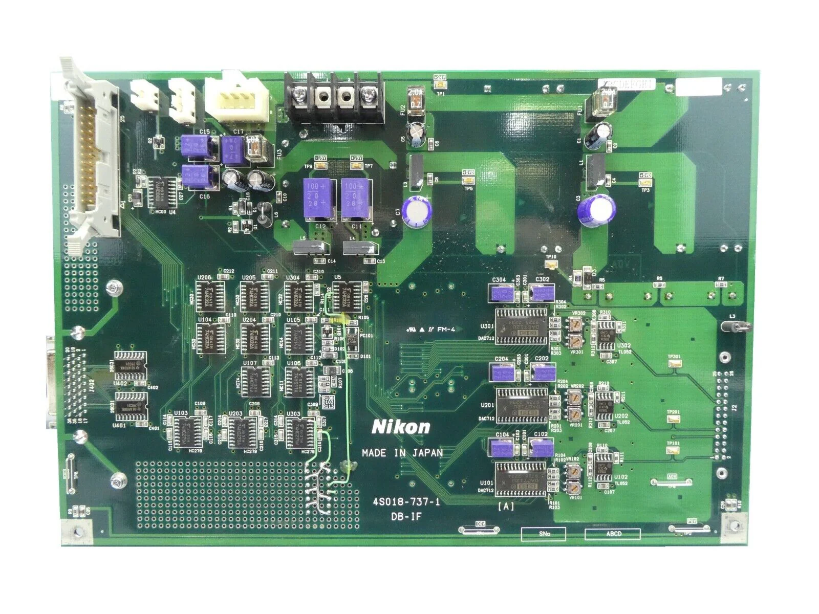 Nikon Precision 4S018-737-1 Interface PCB DB-IF 4S013-373-1 NSR Series Working - Image 2