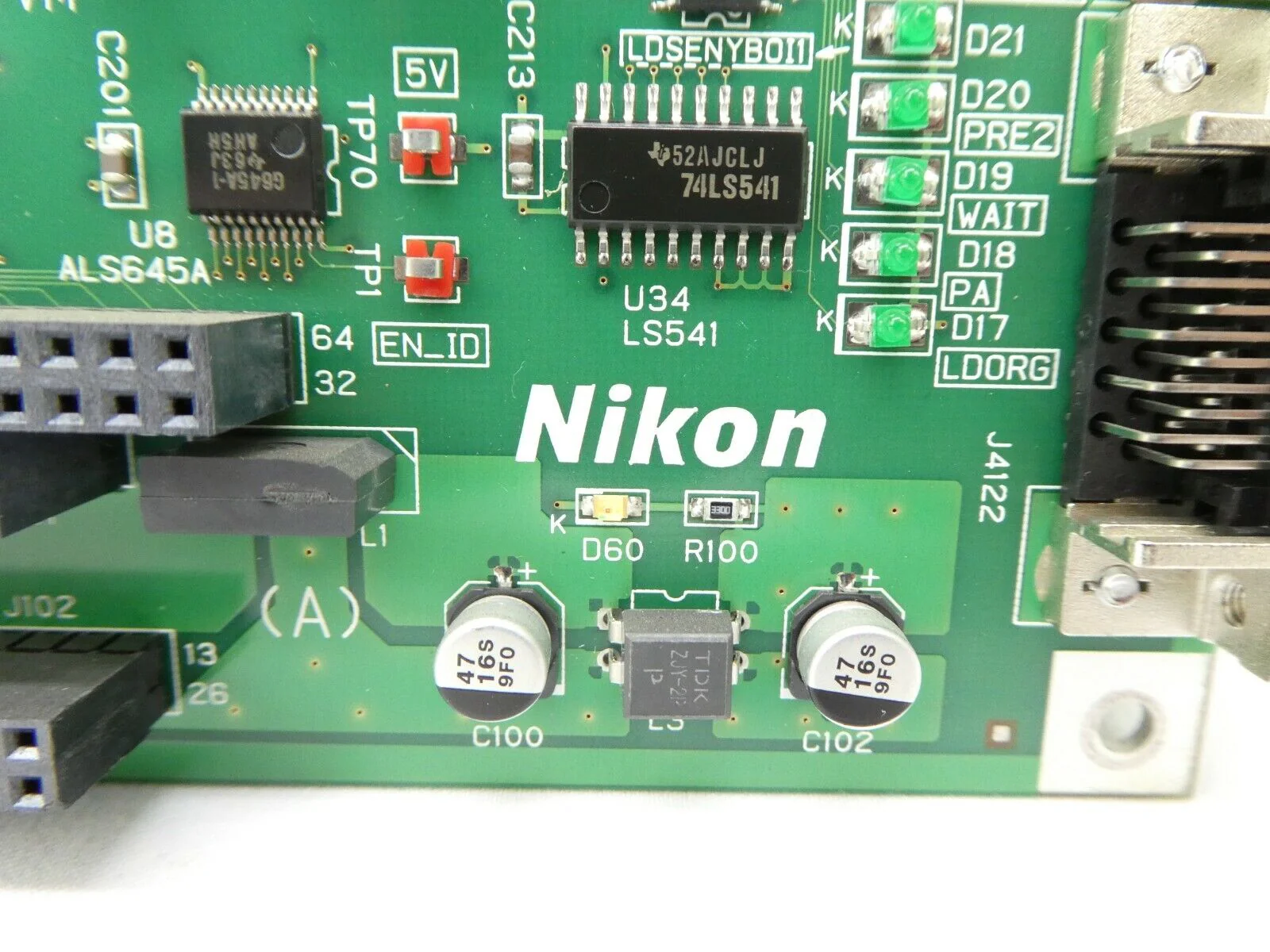 Nikon 4S018-776 Y_I/F Interface Board PCB NSR System Working Spare - Image 12