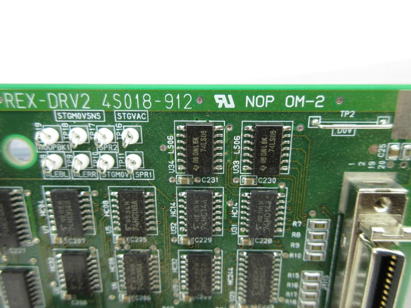 Nikon 4S018-912 Interface Relay Board Driver Board PCB REX-DRV2 NSR-S204B Used - Image 3