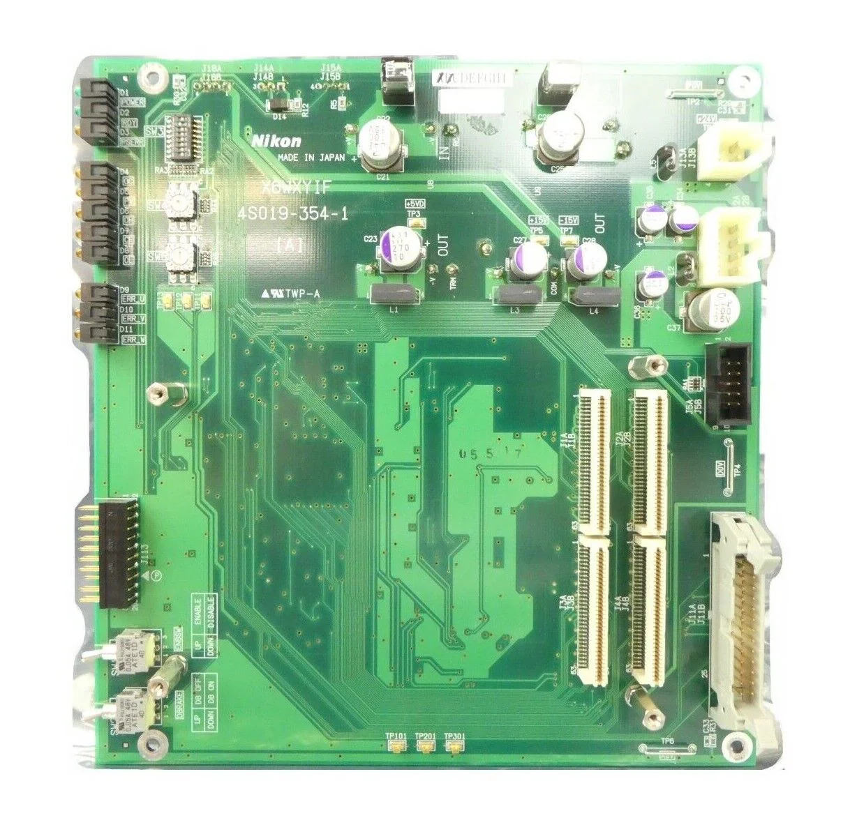 Nikon 4S019-354-1 WXY Axis Interface Driver Board X6WXYIF NSR Working Surplus - Image 2