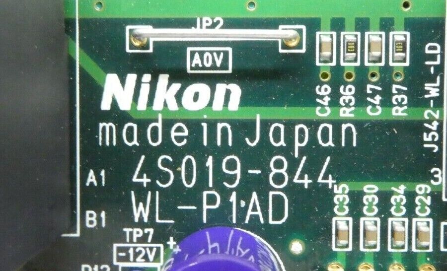 Nikon 4S019-844 WL-P1AD Board PCB Nikon NSR Series Working Surplus - Image 12