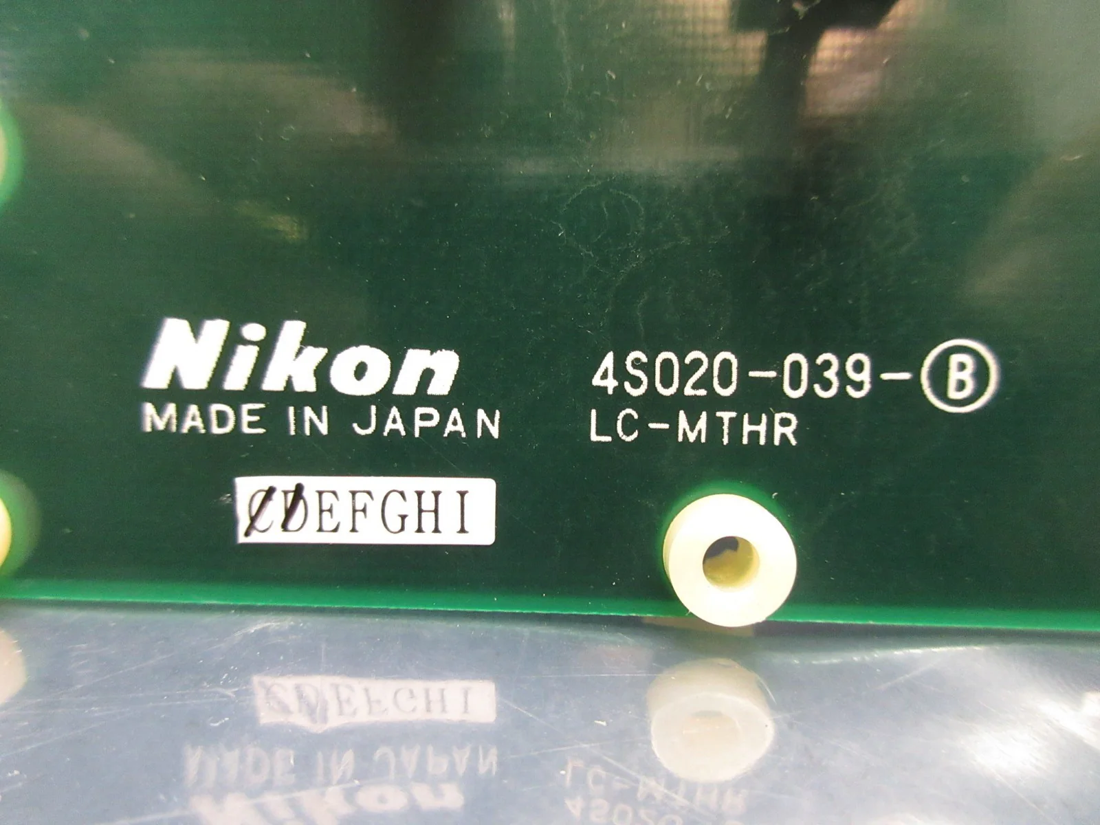Nikon 4S020-039-Ⓑ Backplane Interface Board PCB LC-MTHR NSR System Used Working - Image 12