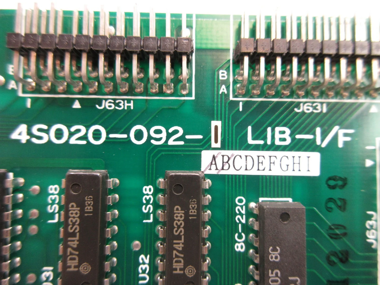 Nikon 4S020-092-1 Processor Board PCB LIB-I/F NSR-1755G7A Step-and-Repeat Used - Image 12