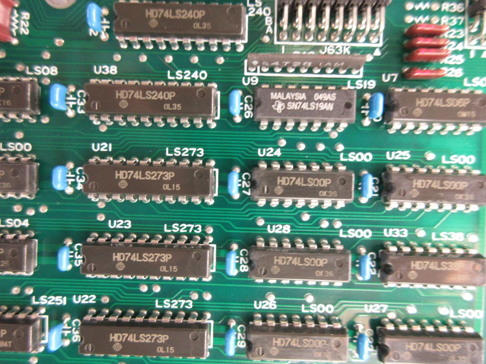 Nikon 4S020-092-1 Processor Board PCB LIB-I/F NSR-1755G7A Step-and-Repeat Used - Image 8