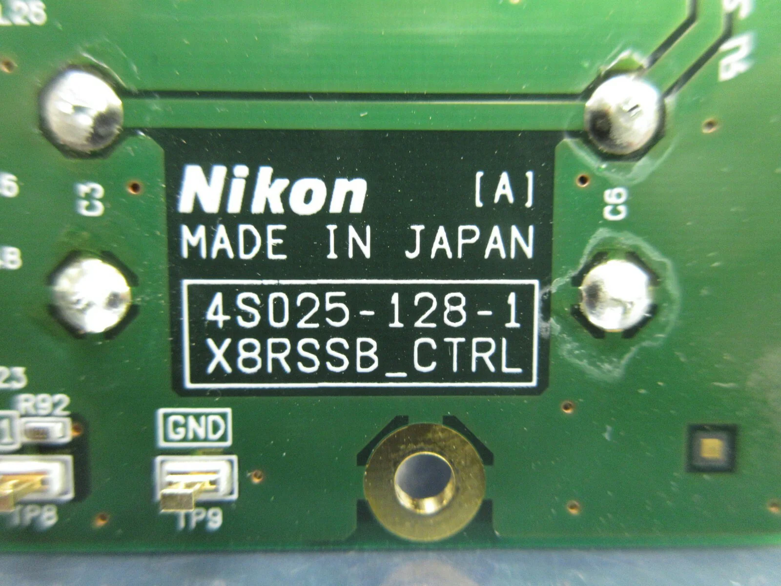 Nikon 4S025-128-1 Control Board PCB X8RSSB_CTRL NSR-S620D ArF Immersion Used - Image 12
