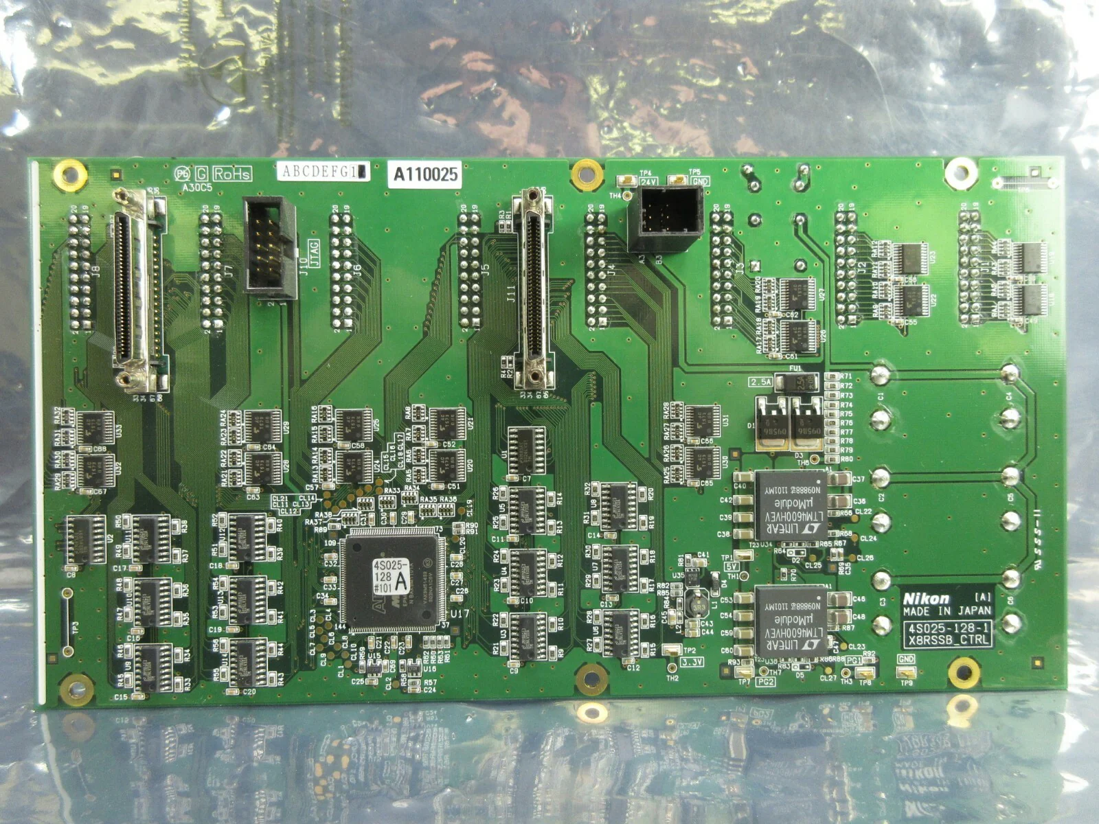 Nikon 4S025-128-1 Control Board PCB X8RSSB_CTRL NSR-S620D ArF Immersion Used - Image 2