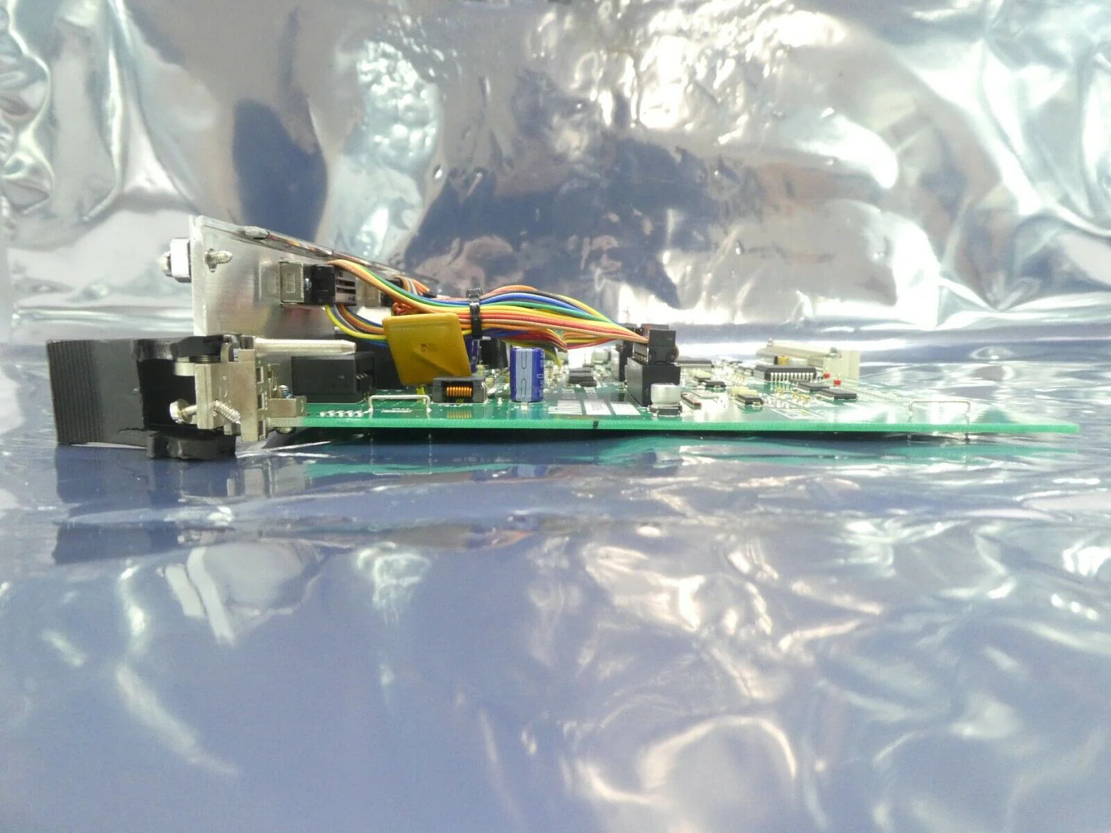 Nikon 4S025-252 PCB Card BSA-CLCNT NSR FX-601F Broken Tab As-Is - Image 4