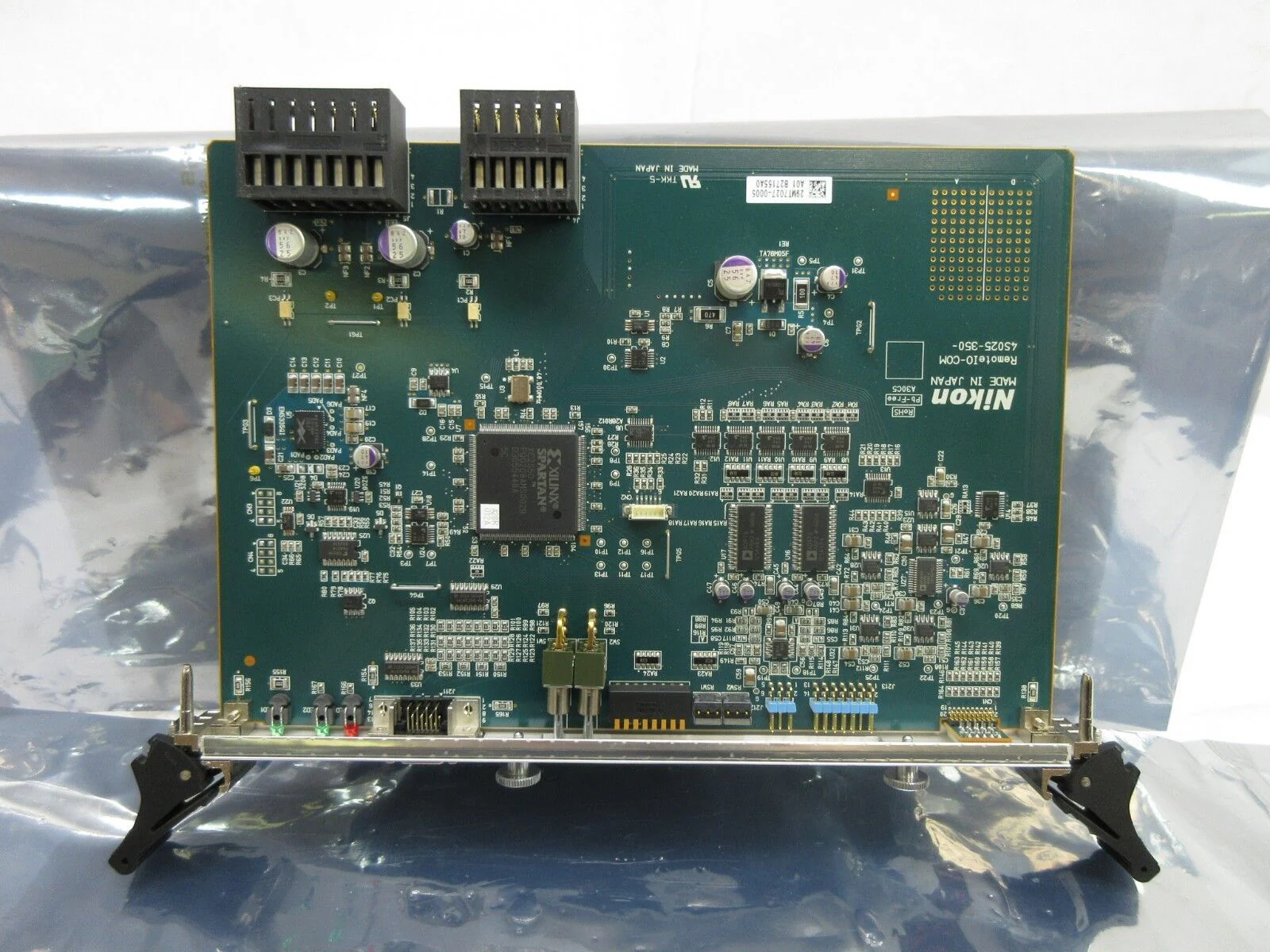 Nikon 4S025-350 Remote IO-COM Board PCB Card NSR System Used Working - Image 3