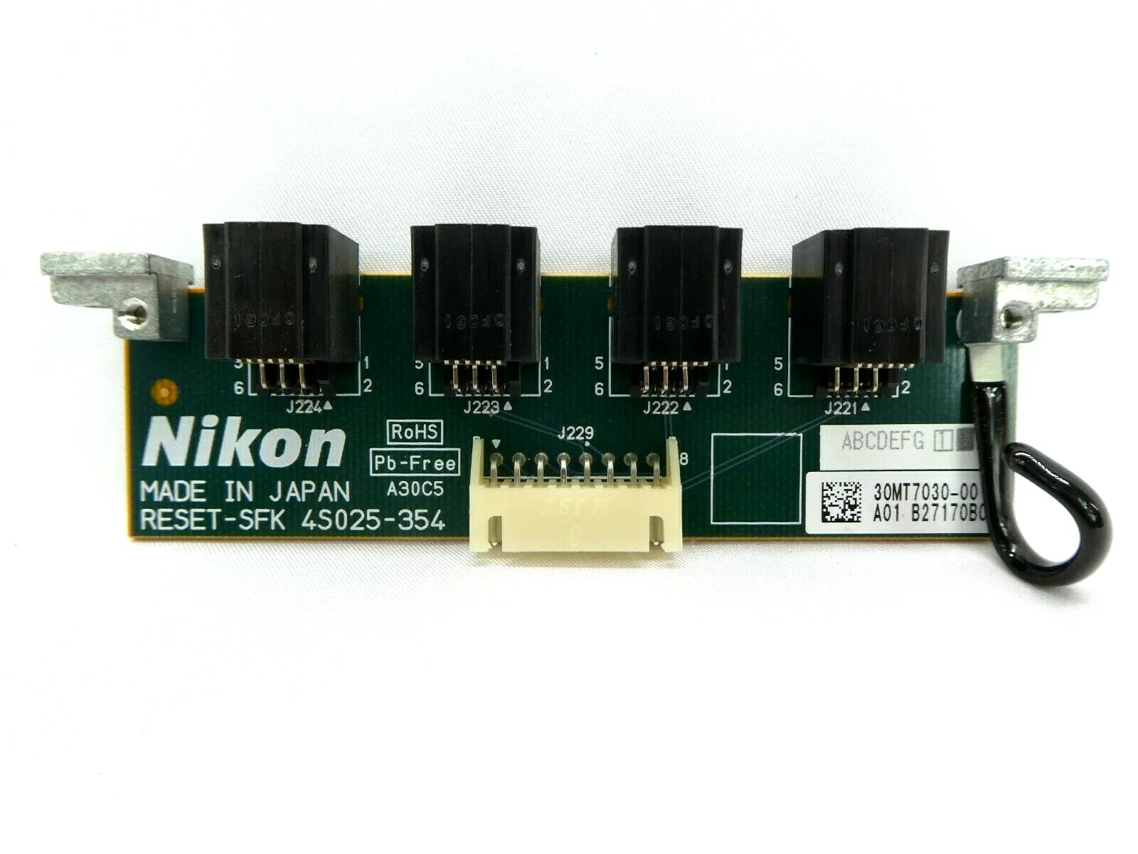 Nikon 4S025-354 Interface Board PCB Card RESET-SFK NSR-S620D System Working - Image 2