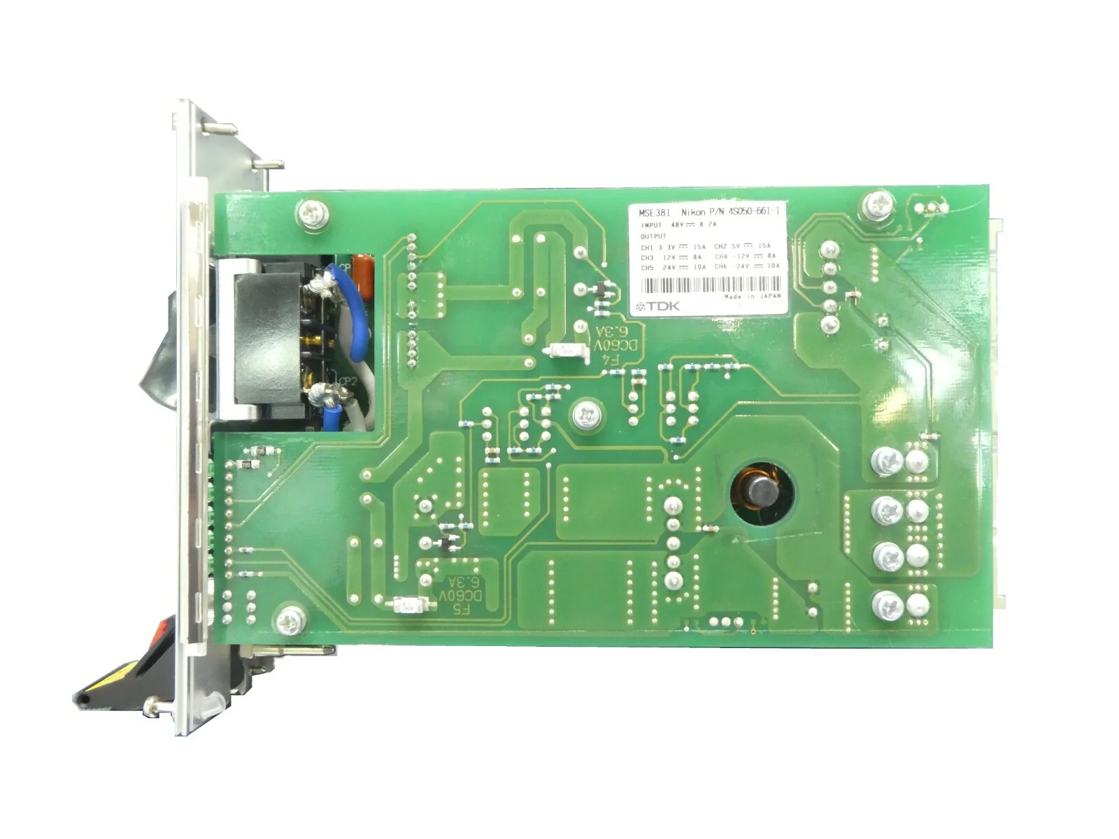 Nikon 4S050-661-1 PCB Card ALG-POWER-3U TDK MSE381 NSR FX-601F Working Spare - Image 2