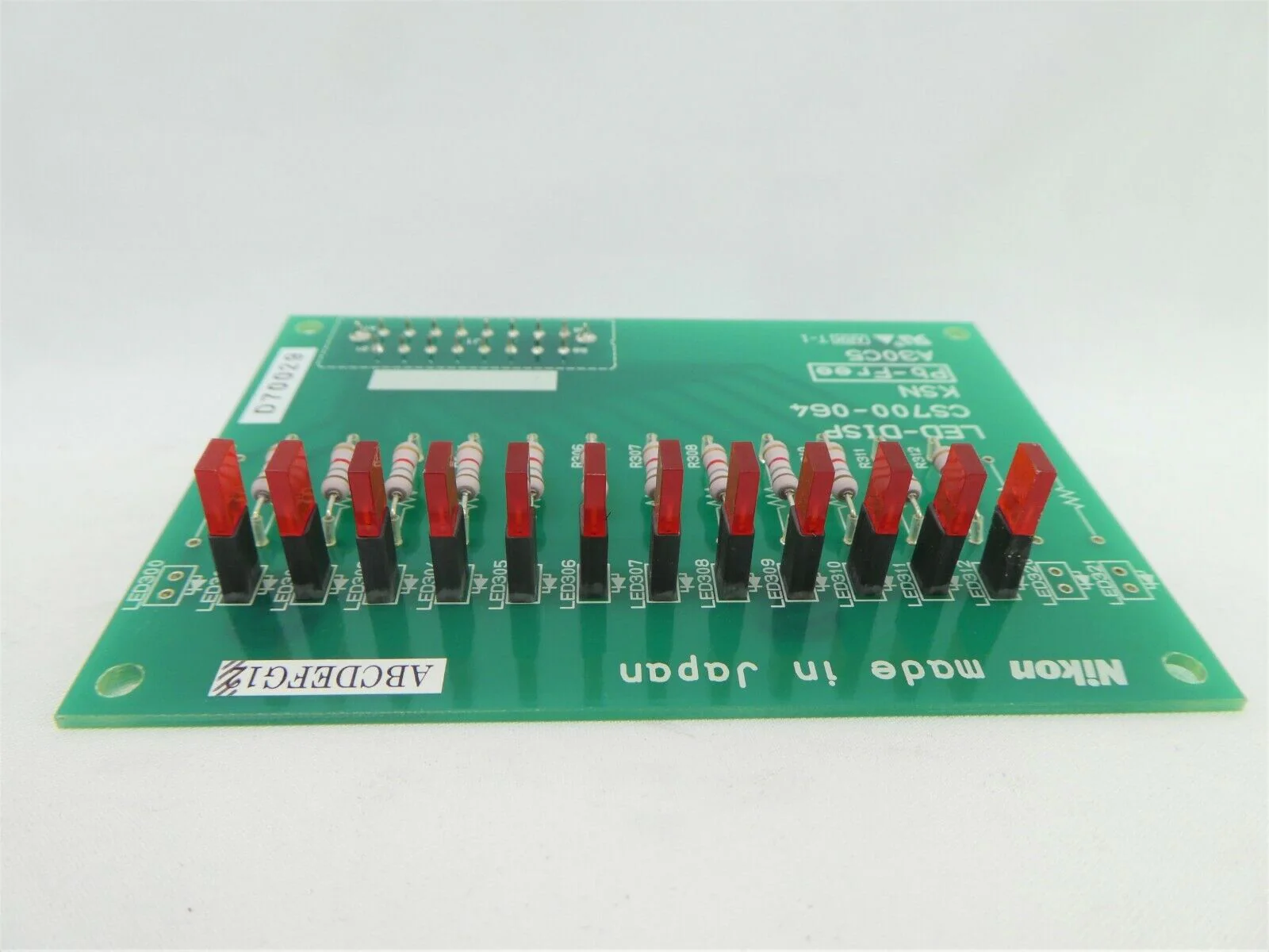 Nikon CS700-064 LED Display Board PCB LED-DISP NSR-S610C System Working Spare - Image 4