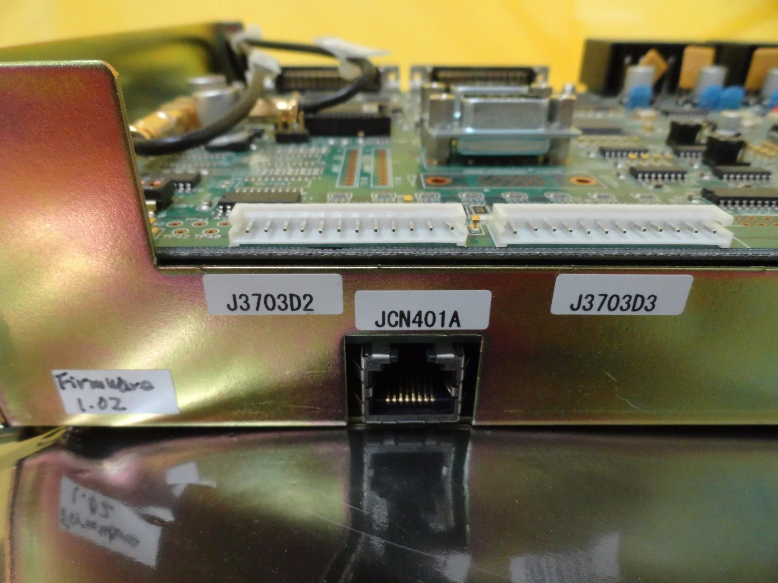 Nikon LANRCSLIFX4 Interface Board PCB FarmVer. 1.01 NSR-S307E DUV 300mm Used - Image 6