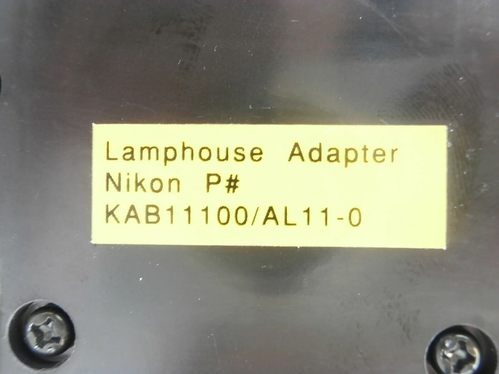 Nikon LHS-H100P-1 100w Halogen Lamp House MGE15203/AL11-0 NSR Working Surplus - Image 10
