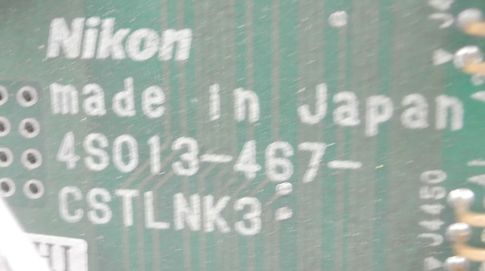 Nikon NSR-S307E Wafer Loader Cassette Elevator 4S013-467 CSTLNK3 Untested As-Is - Image 11