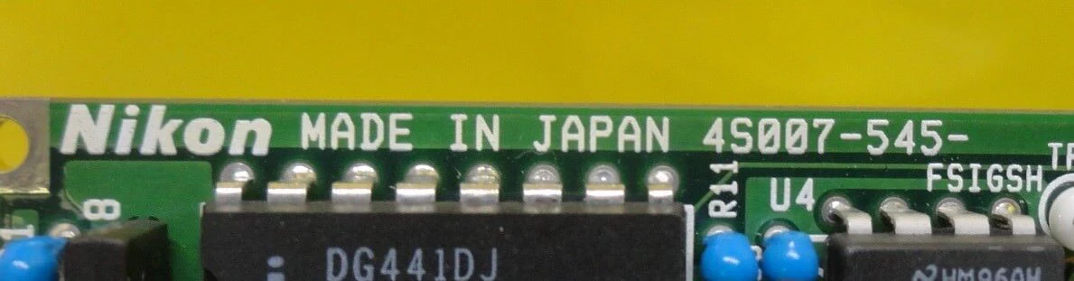 Nikon Precision 4S007-545 Sensor Analog Board EXX-FC2-SNS NSR Working - Image 3
