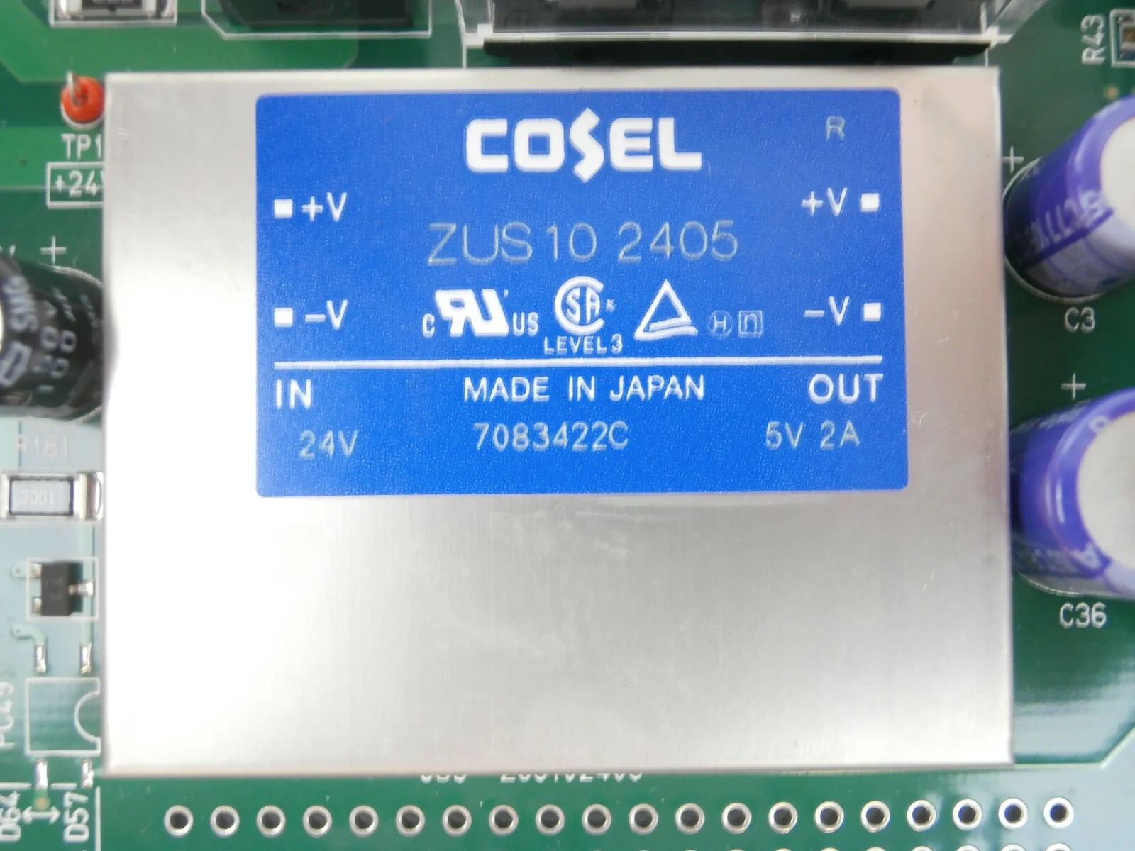 Nikon Precision 4S018-675 Interface/DC-DC Converter PCB D-IO-1(2) NSR Working - Image 9