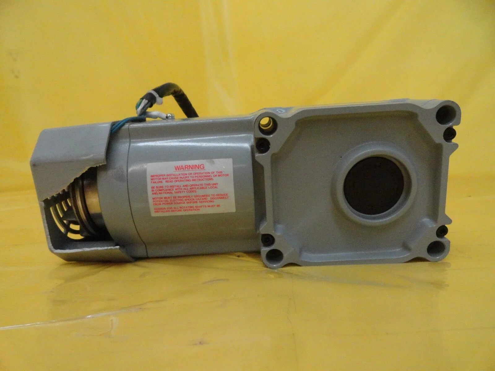 Nissei F2F18L160-UTBR90NNX GTR 3-Phase Induction Motor 40 Used Working - Image 7