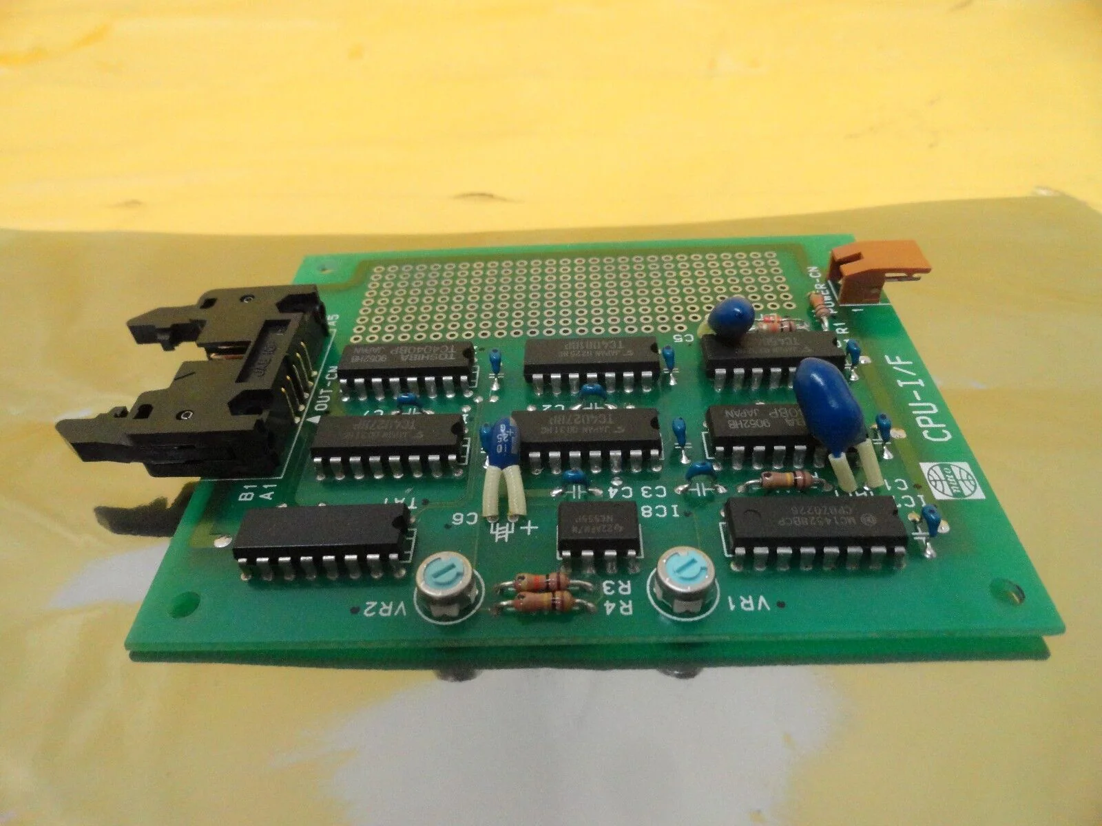 Nitto CPU-I/F CPU Interface Logic Board PCB Used Working - Image 3