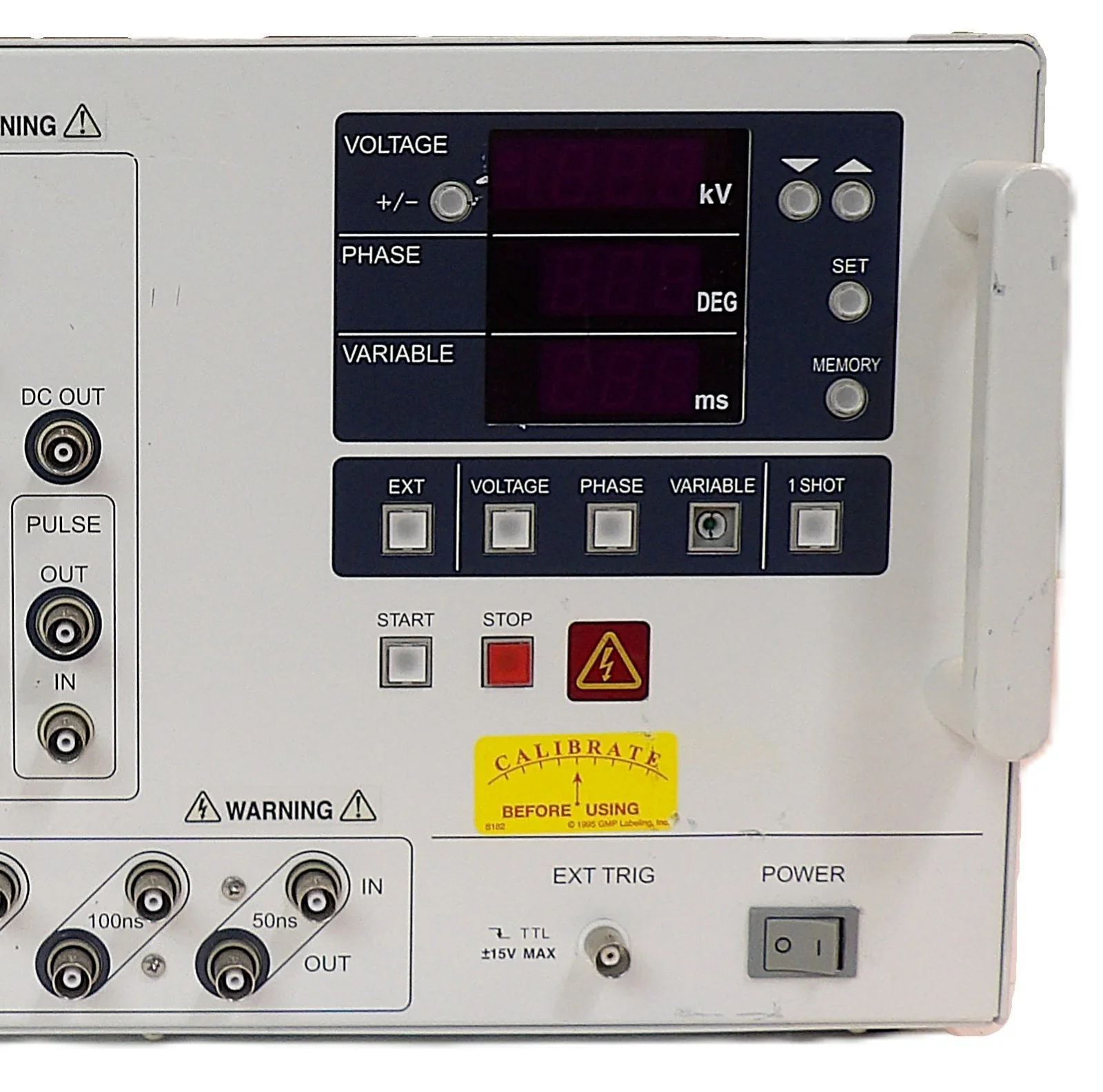 NoiseKen INS-4020 Impulse Noise Simulator INS Series 18-00061B Untested Surplus - Image 3