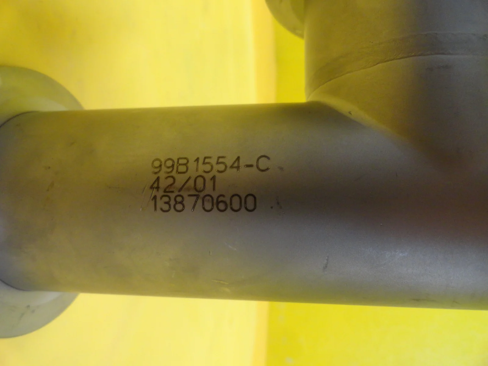 Nor-Cal 99B1554-C High Vacuum Tube Tee Stainless Steel NW50 Used Working - Image 2