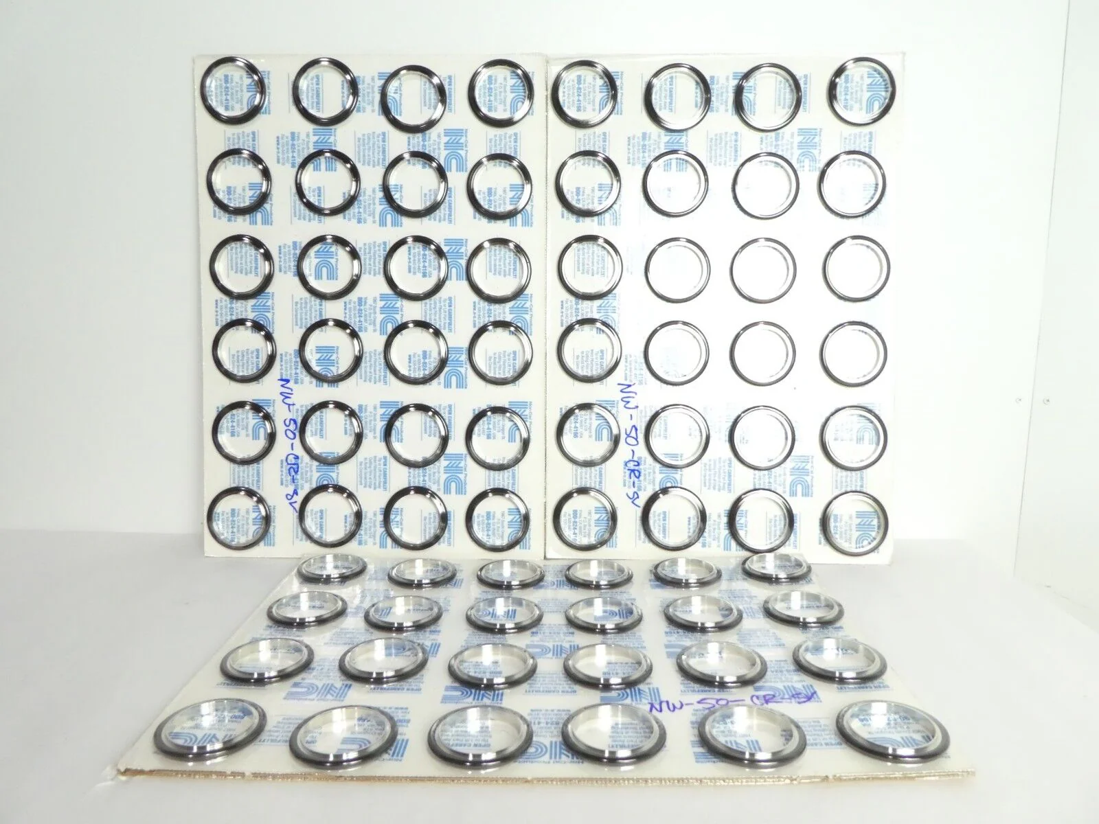 Nor-Cal NW-50B-100 Bored Flange NW-50 x 1" Reseller Lot of 72 New Surplus - Image 2