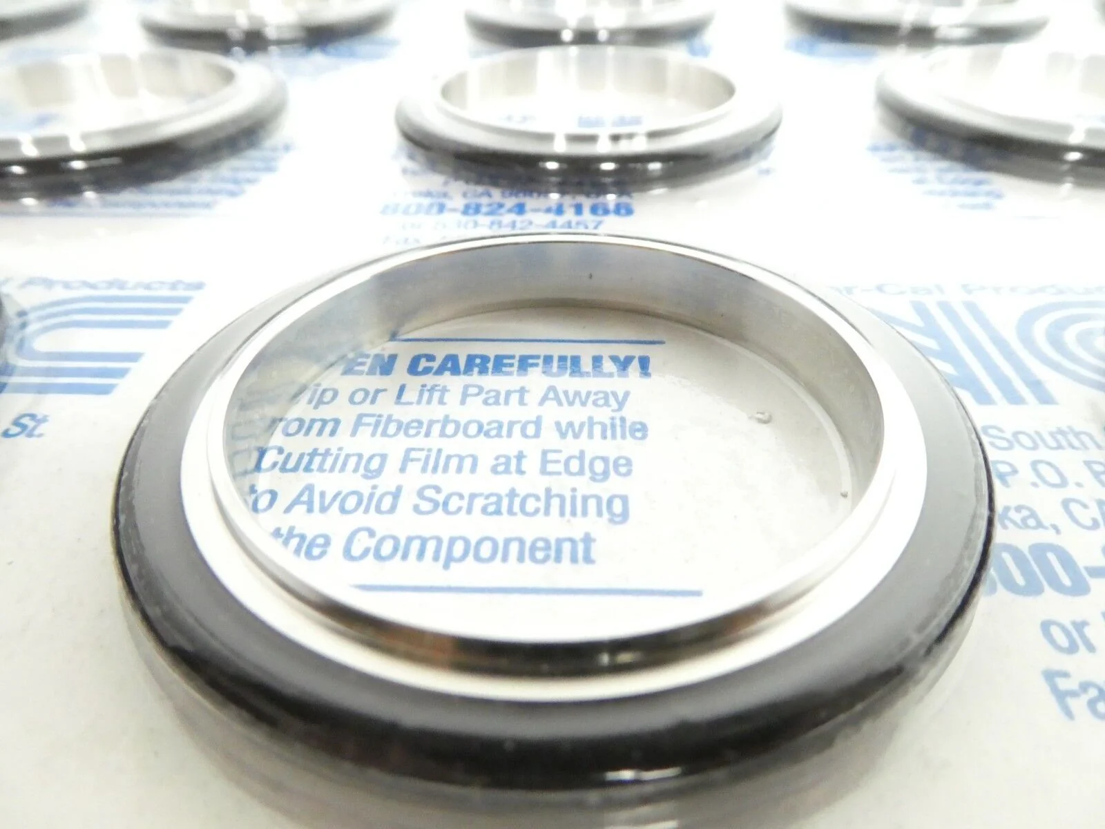 Nor-Cal NW-50B-100 Bored Flange NW-50 x 1" Reseller Lot of 72 New Surplus - Image 4