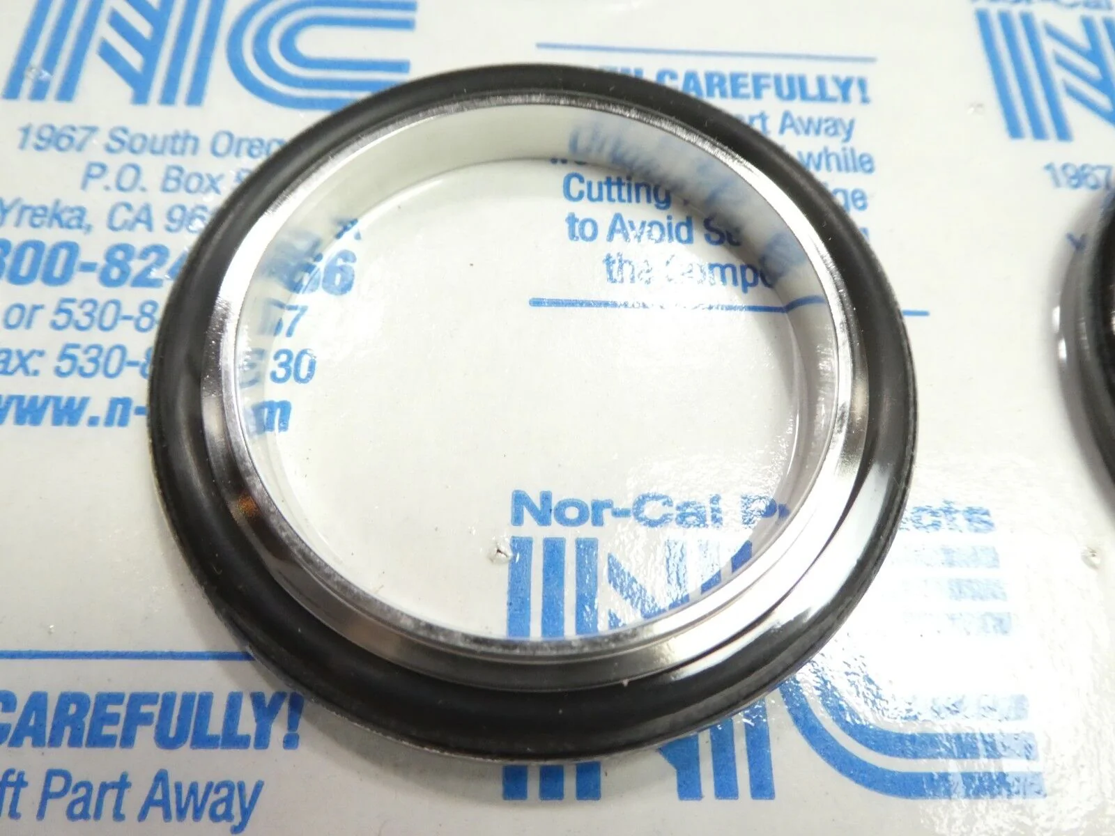 Nor-Cal NW-50B-100 Bored Flange NW-50 x 1" Reseller Lot of 72 New Surplus - Image 9