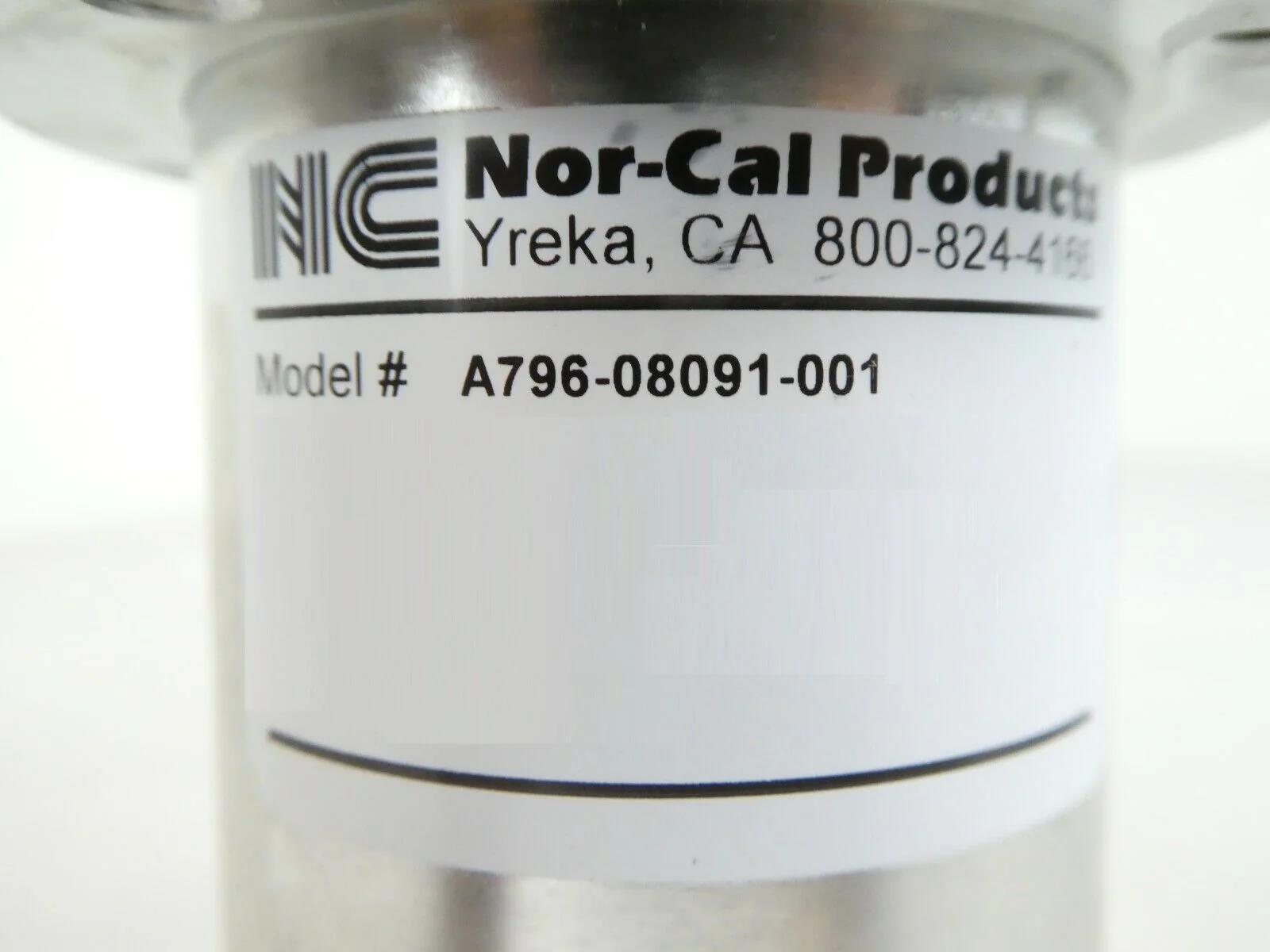 Nor-Cal Products 796-008091-001 Pneumatic Angle Valve Lam Research Working Spare - Image 11