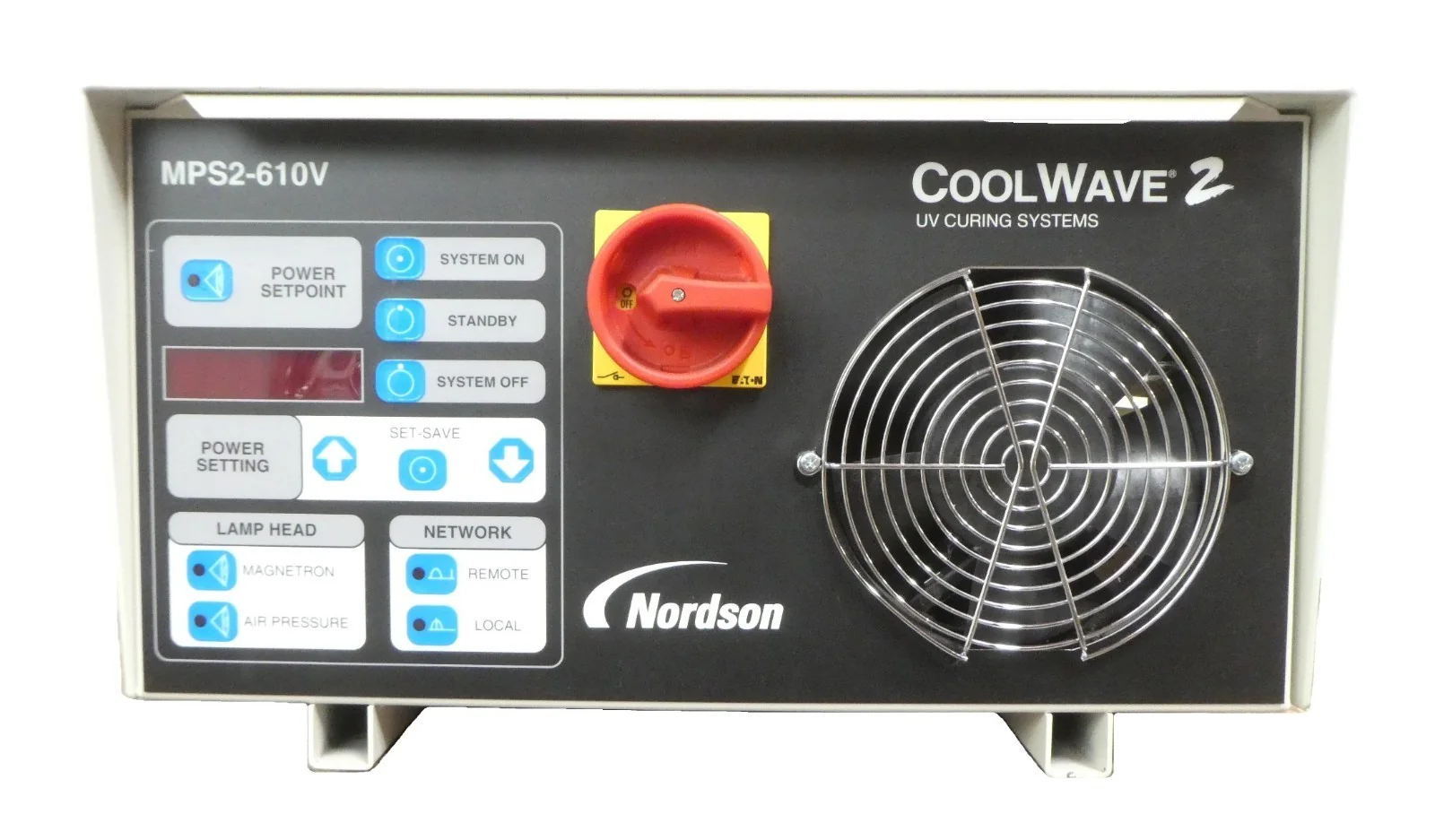 Nordson 1612278 UV Curing Systems MPS2-610V CoolWave 2 CW2 610V Working Surplus