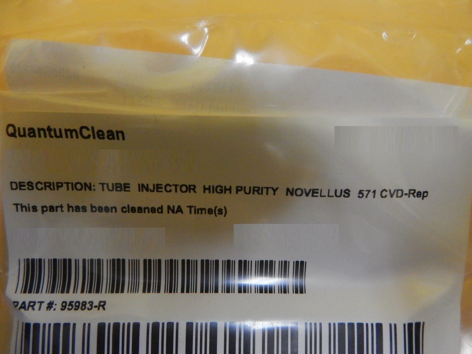 Novellus System 95983-R Injector Tube 571 CVD Reseller Lot of 8 Refurbished - Image 6
