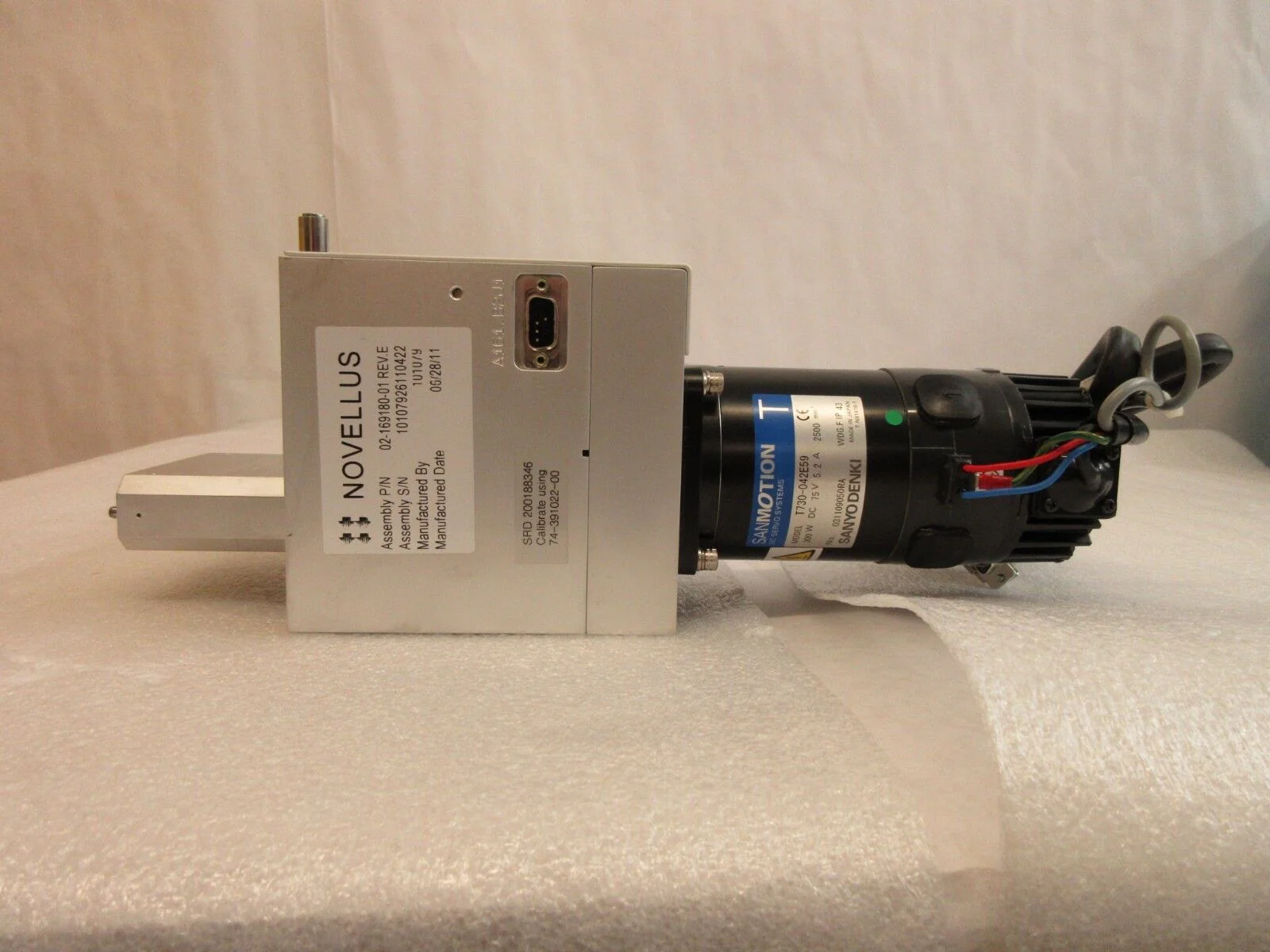 Novellus Systems 02-1694180-01 Linear Track 15-265469-01 Copper Exposed Working - Image 3