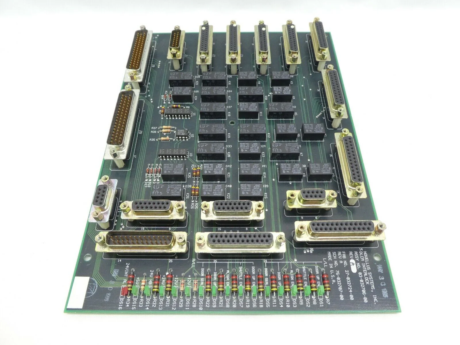 Novellus Systems 03-032706-00 DLCM Interlock PCB Rev. A New Surplus - Image 11