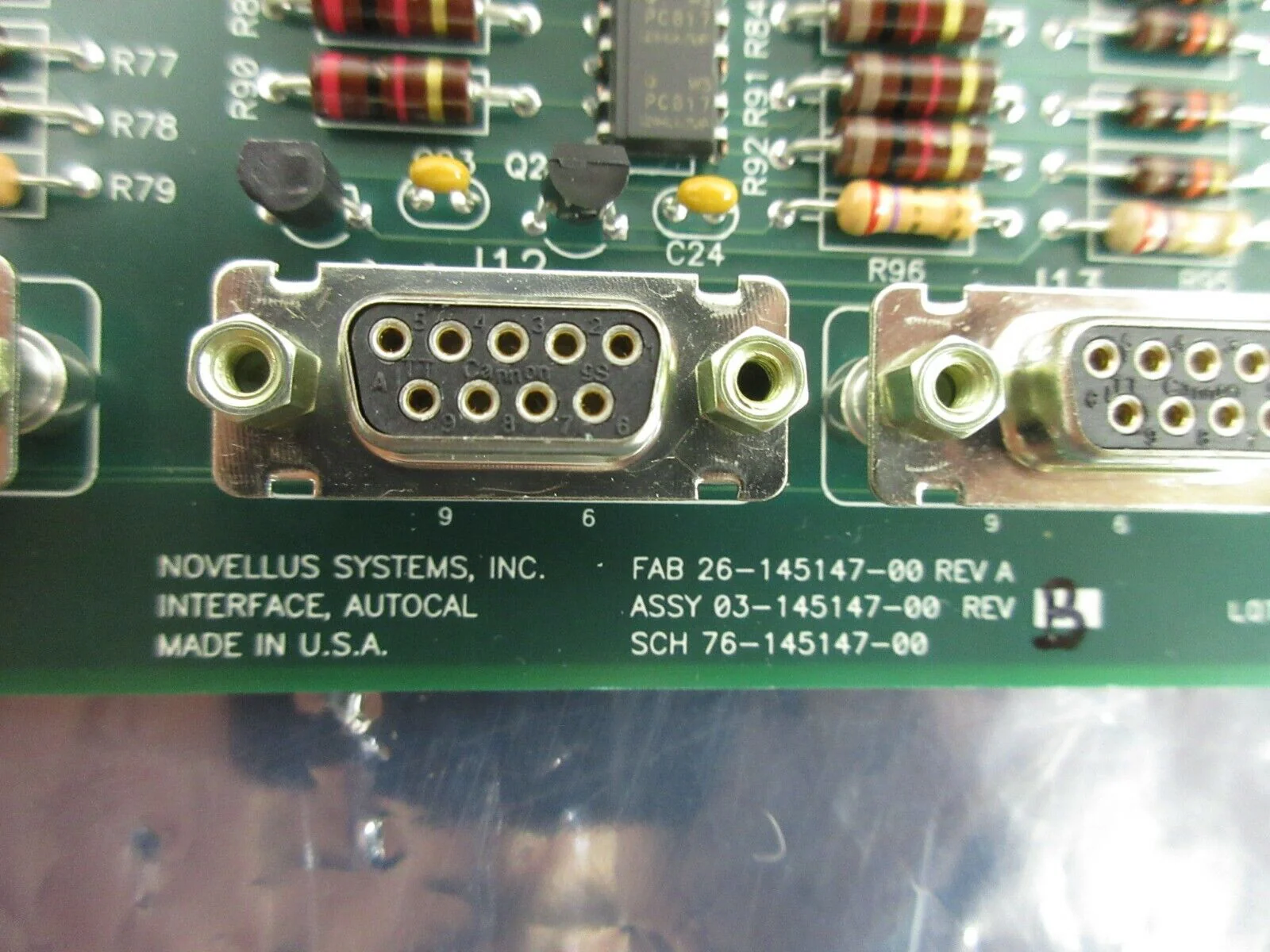 Novellus Systems 03-145147-00 Interface Autocal Board PCB Rev. B Used Working - Image 12
