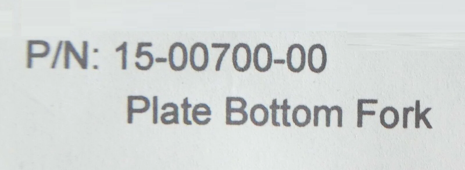 Novellus Systems 15-00700-00 Plate Bottom Fork Manufacturer Refurbished - Image 8