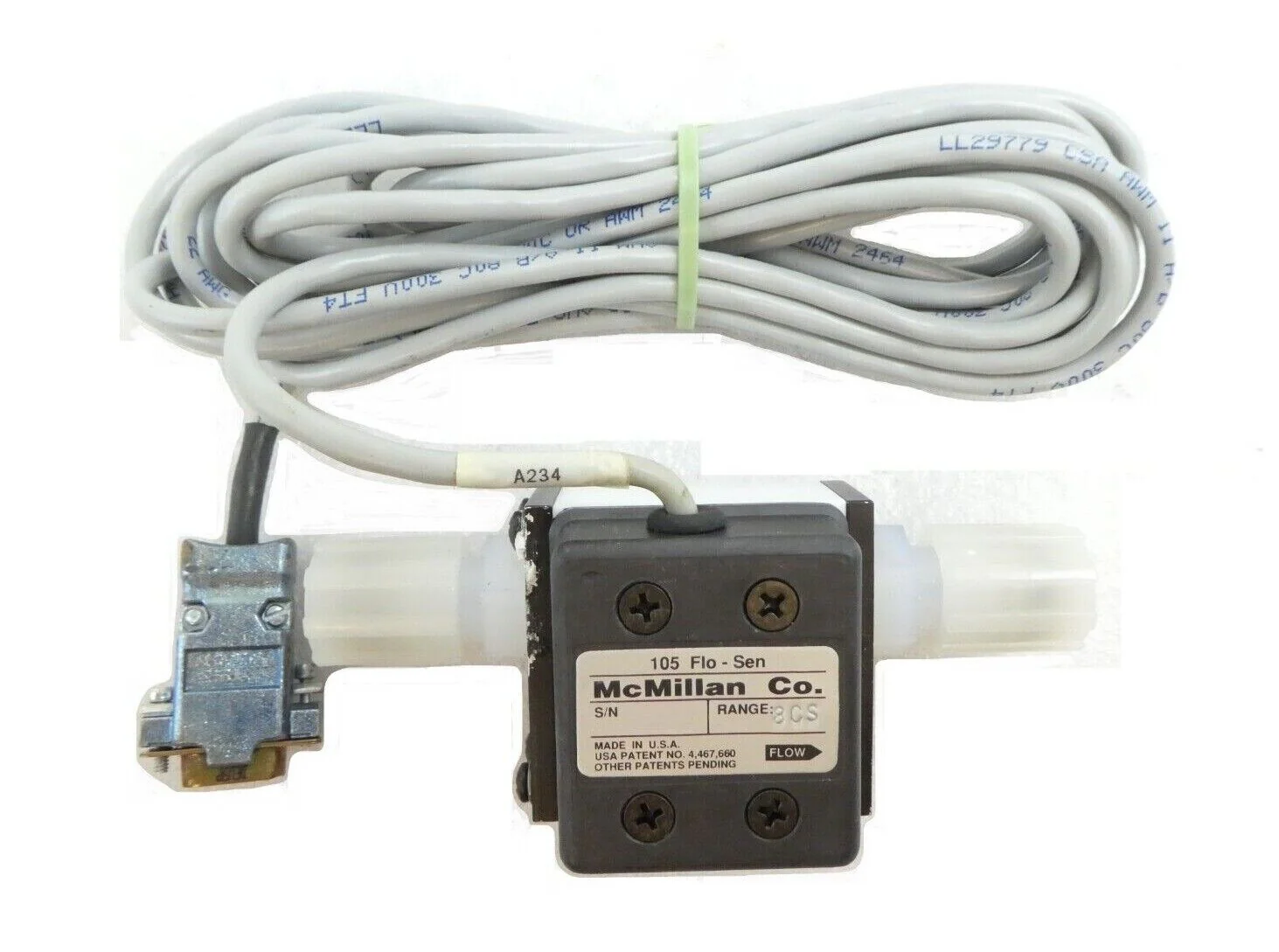 Novellus Systems 34-251950-00 Flow Sensor Assembly McMillan 105 New Surplus - Image 2