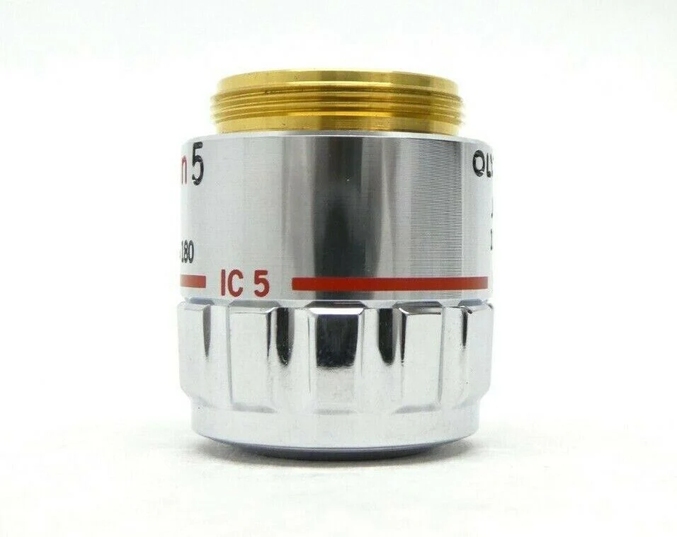 Olympus MSPlan 5 Microscope Objective 0.13 ∞/- f=180 IC 5 Working Surplus - Image 3