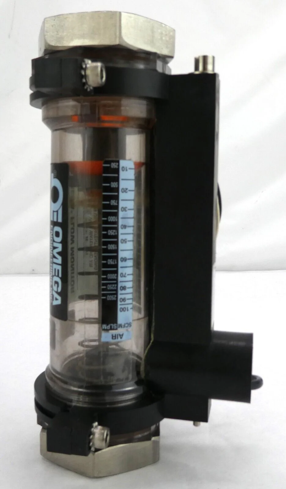 Omega Engineering 2908-0080-01 Flow Monitor Assembly Flow Meter Working Surplus - Image 2