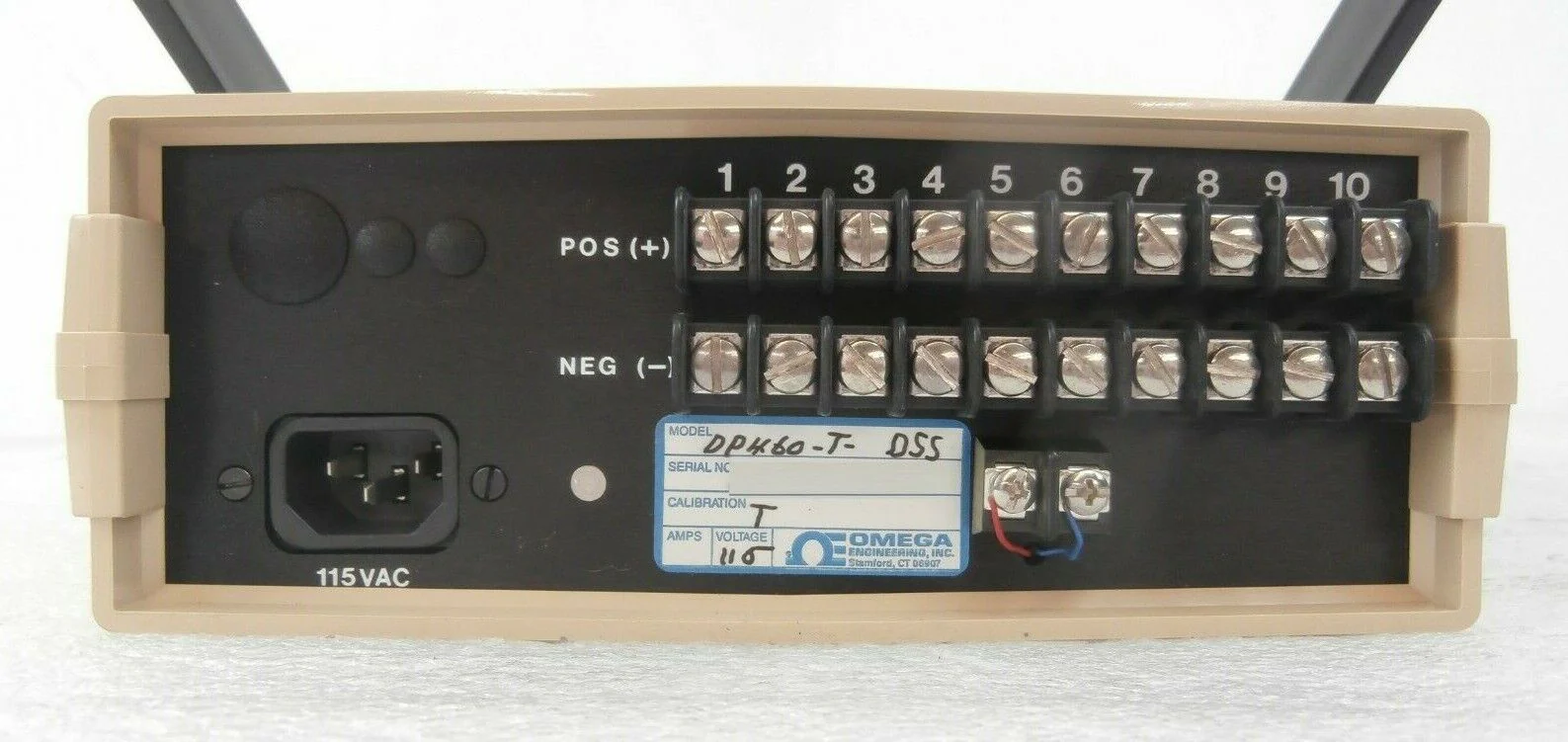 Omega Engineering DP460-T-D55 Digital Temperature Meter DP460 Working Surplus - Image 8