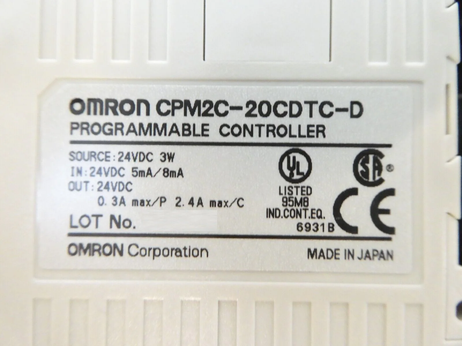 Omron C200H Series PLC Reseller Lot of 24 CPU42 ID217 OD219 MAD01 PD024 Working - Image 14