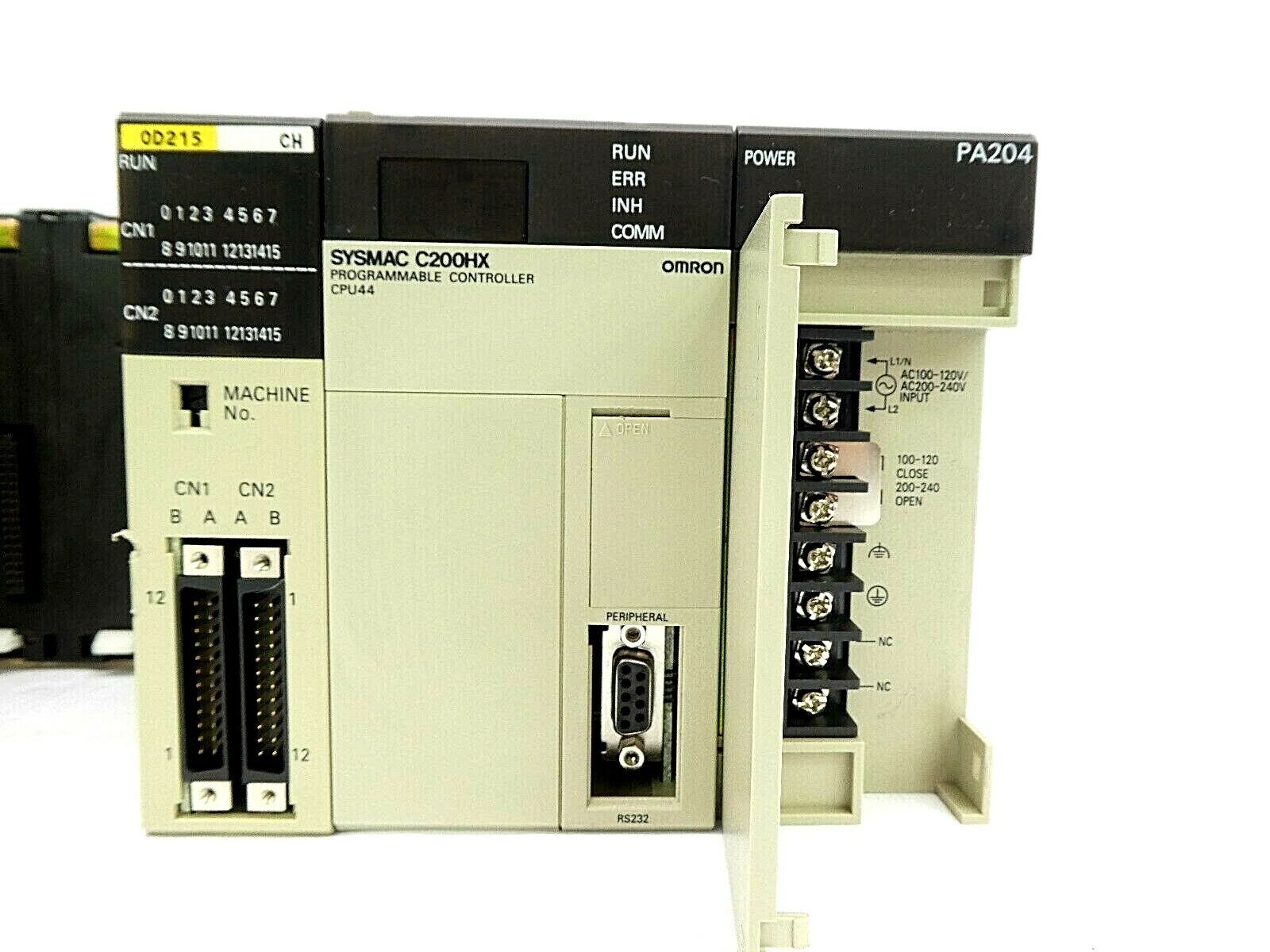 Omron C200HX Programmable Logic Controller PLC Microbar Trackmate CPU44-E Spare - Image 9