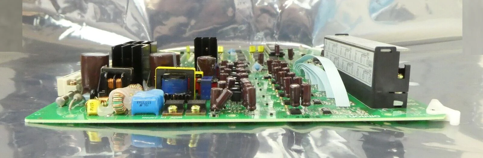 Omron E5ZD-6H01P-47 Temperature Controller PCB Card TEL 014-000491-1 Manual New - Image 5