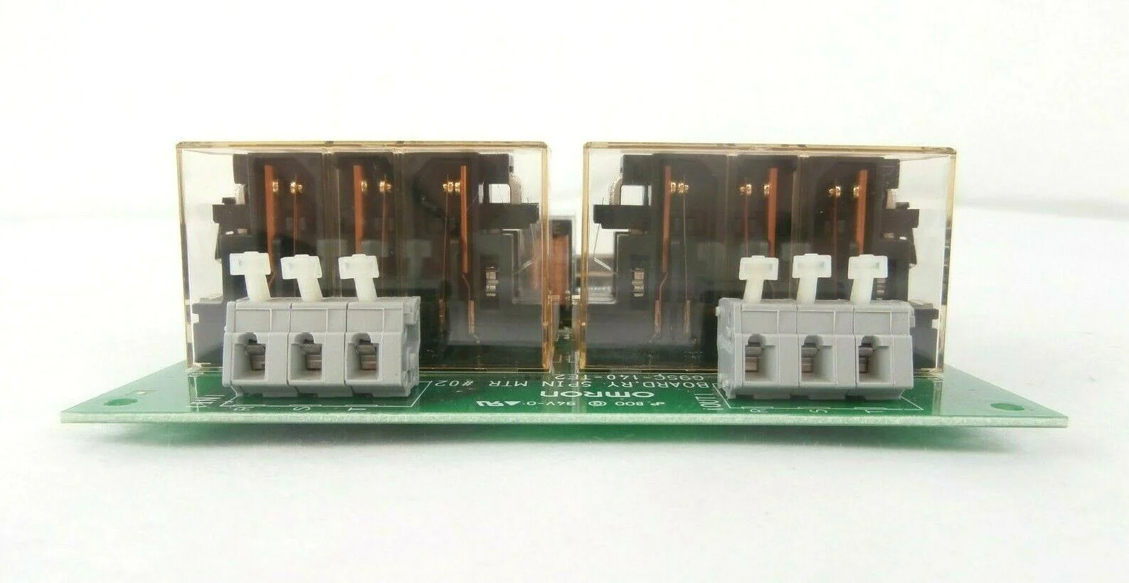Omron G9SC-140-TE2 Relay Board PCB RY SPIN MTR #02 TEL Lithius Working Surplus - Image 5
