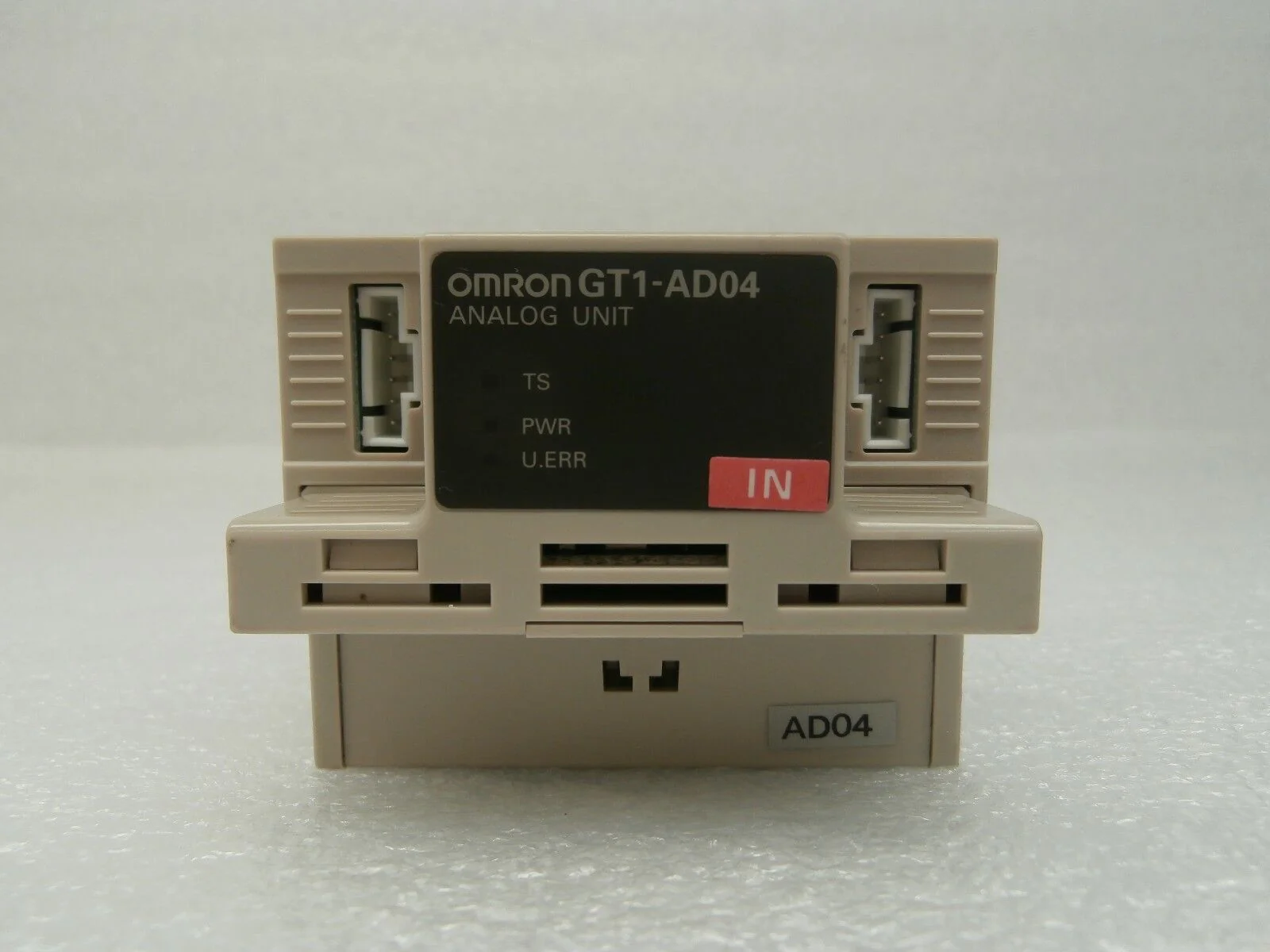 Omron GT1-AD04 Analog Unit 4 Point Input Module AD04 Used Working - Image 6