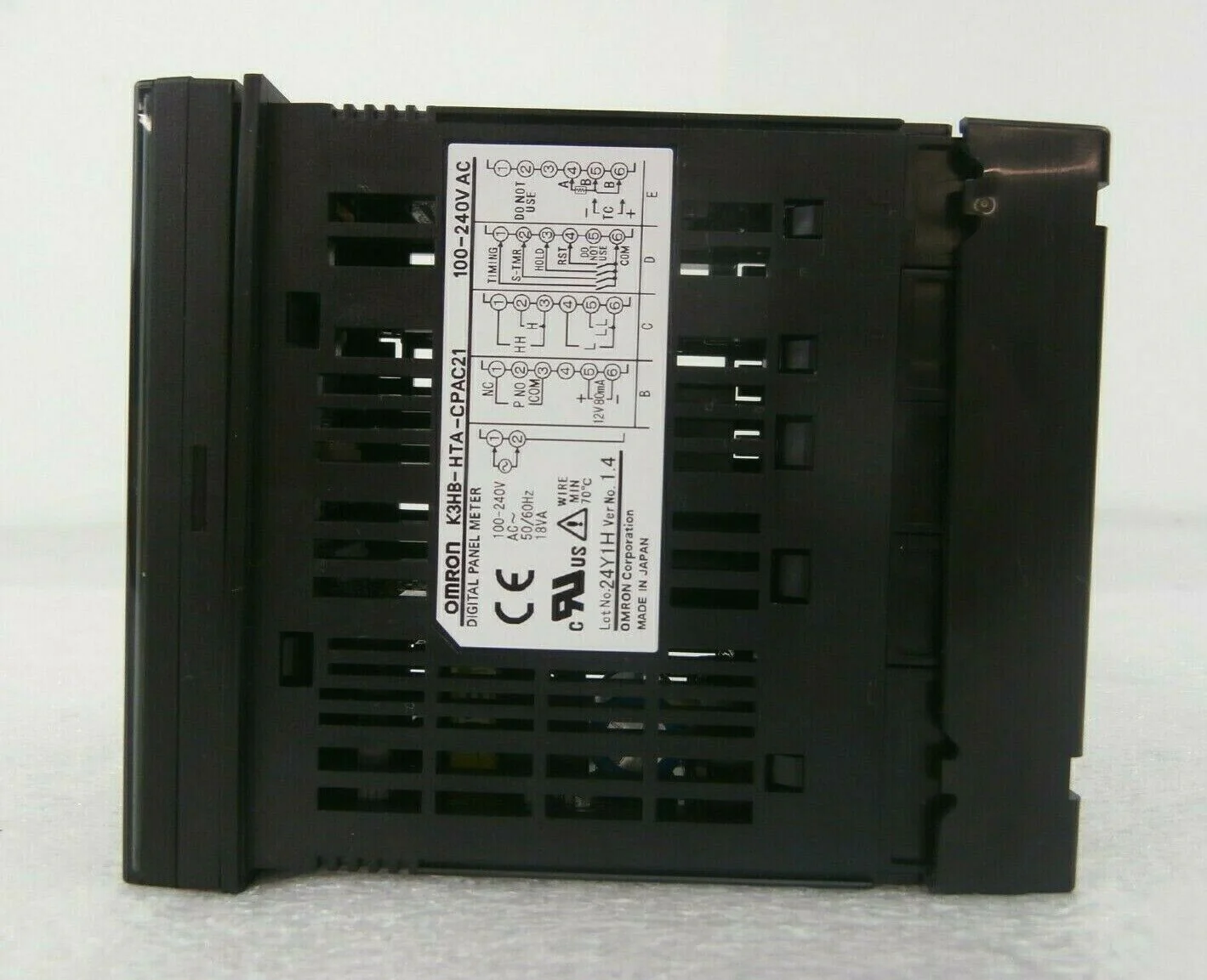Omron K3HB-HTA-CPAC21 Digital Panel Meter K3HB Series Working Spare - Image 6
