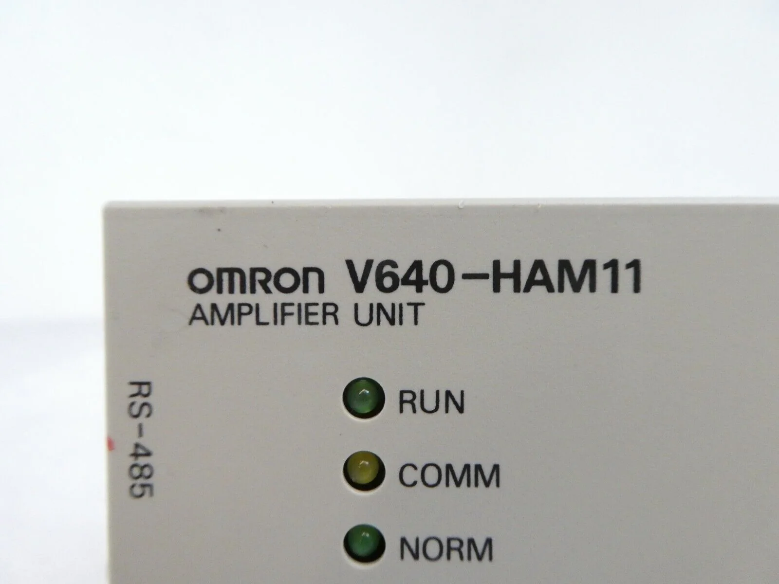 Omron V640-HAM11-V4-1 Amplifier Unit Reseller Lot of 2 Working Surplus - Image 8